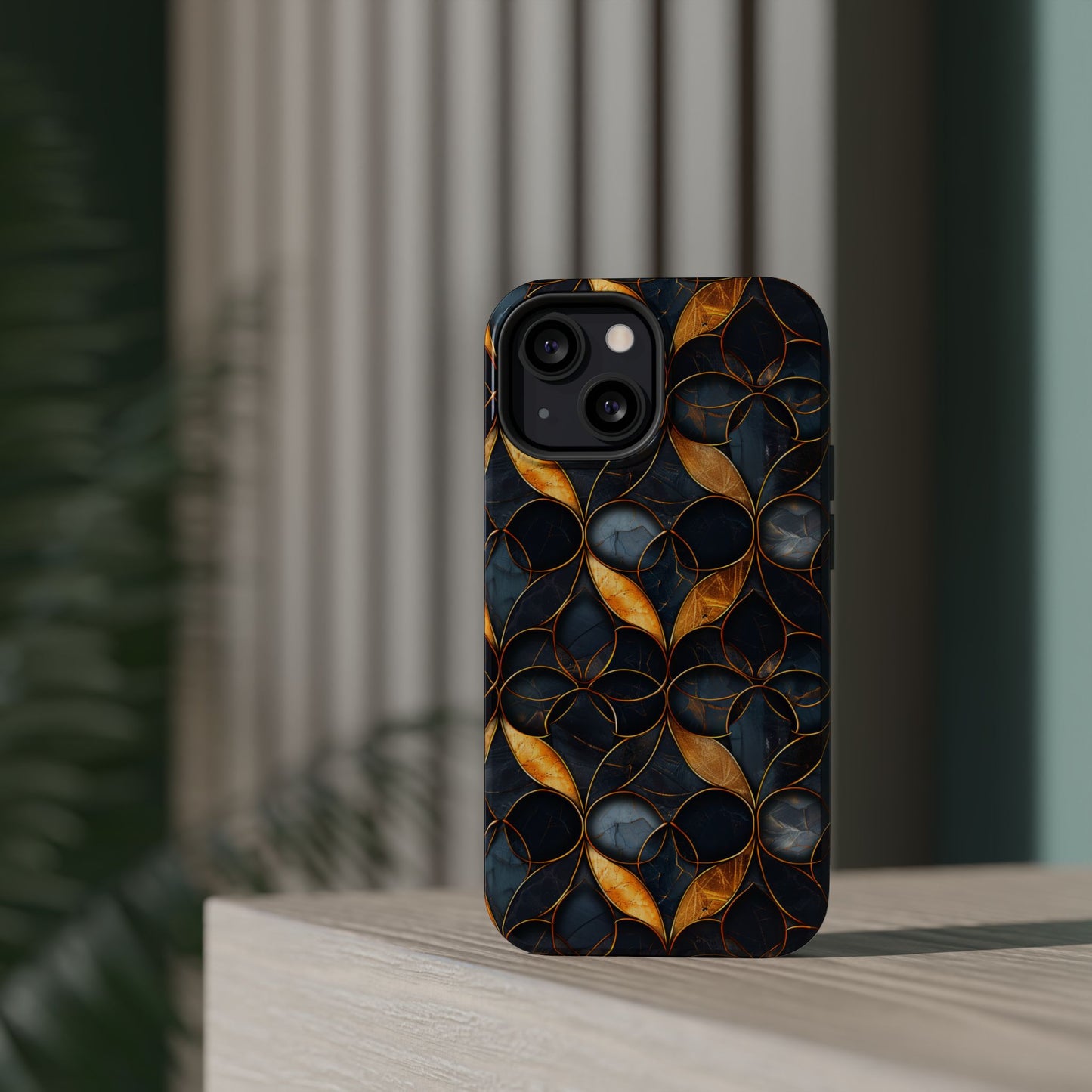Magnetic Tough Cases -- Golden Petals