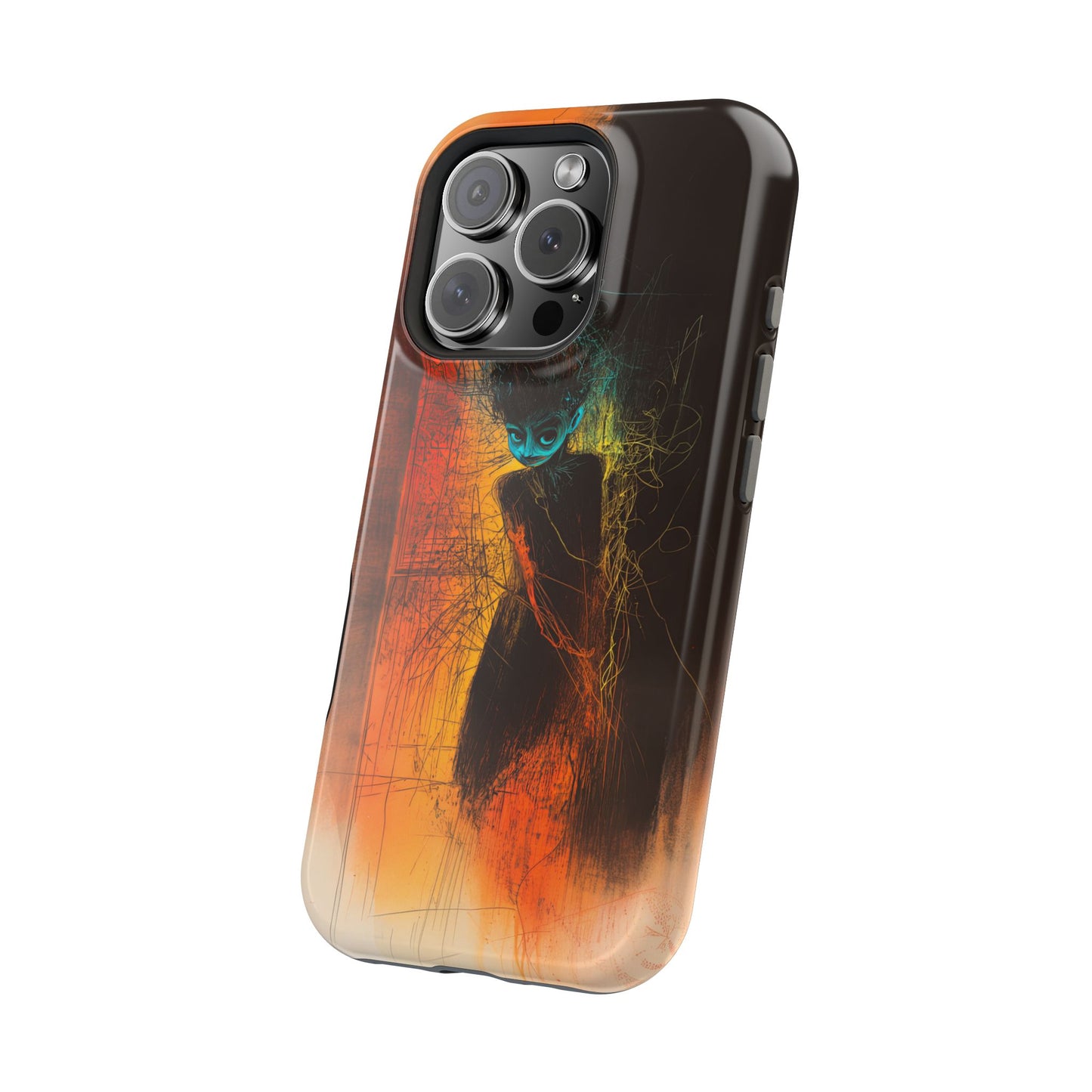 Protective Phone Case – Mystical Character Design