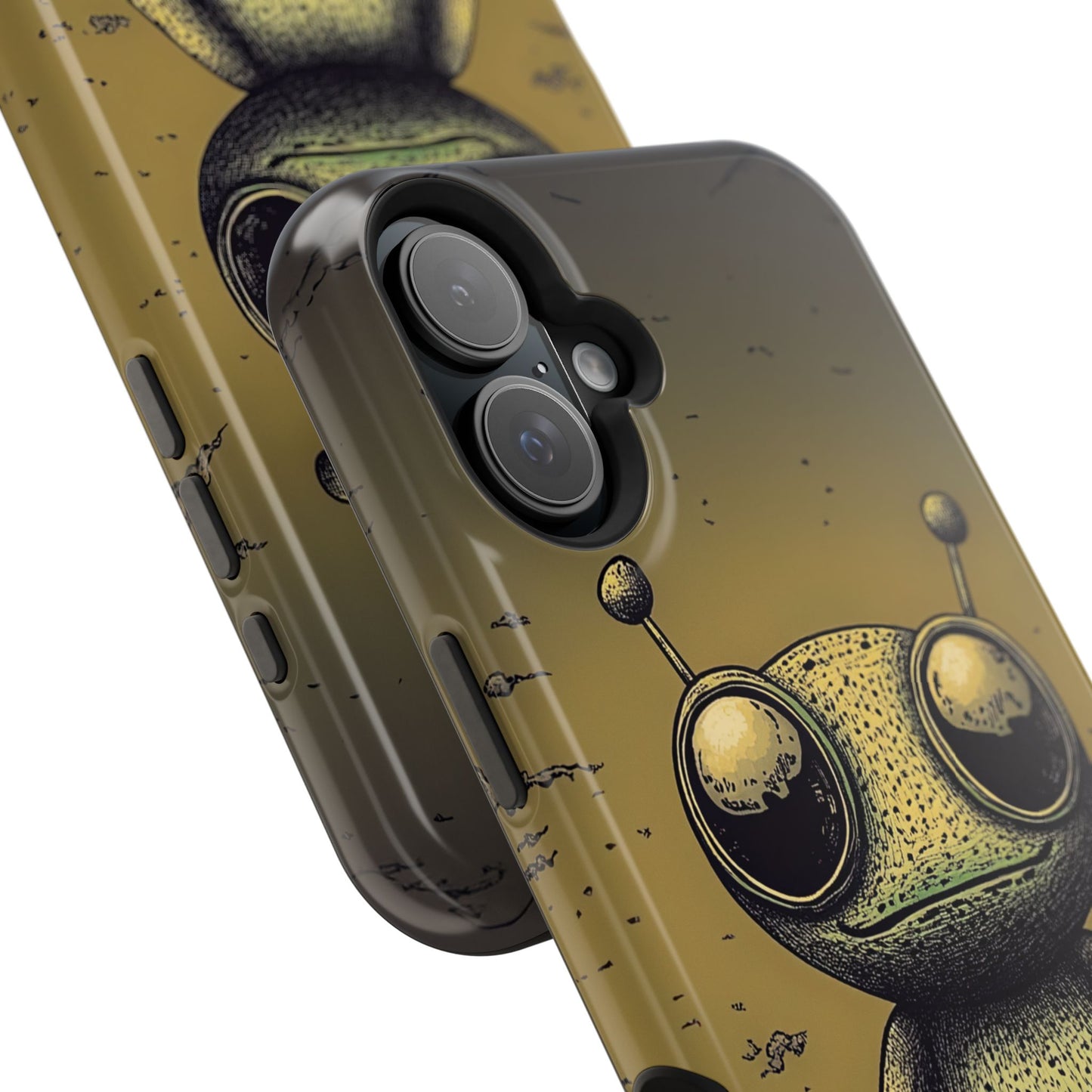 Protective Phone Case – Friendly Alien Design