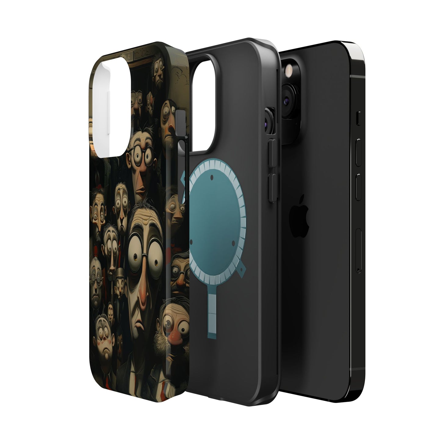 Magnetic Tough Cases -- Curious Onlookers