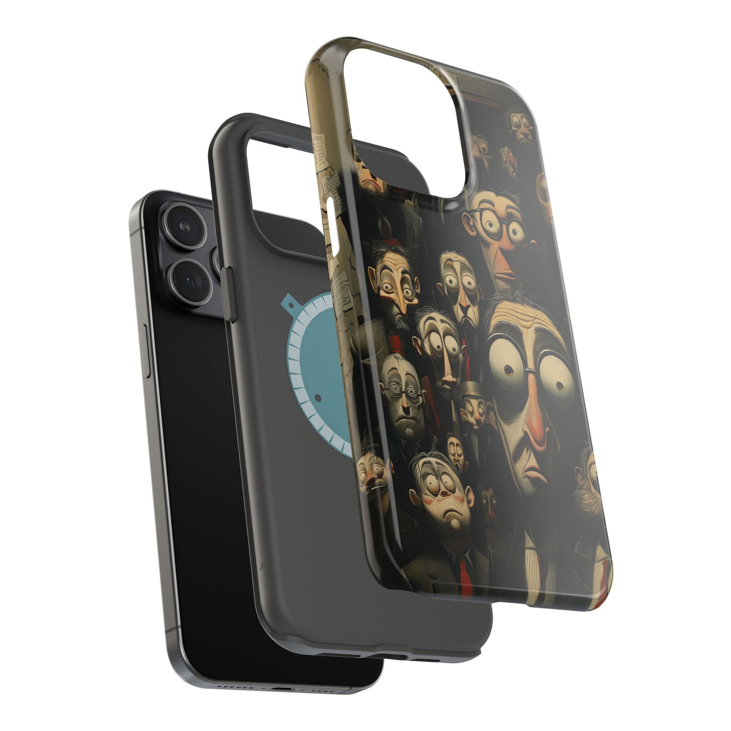 Magnetic Tough Cases -- Curious Onlookers