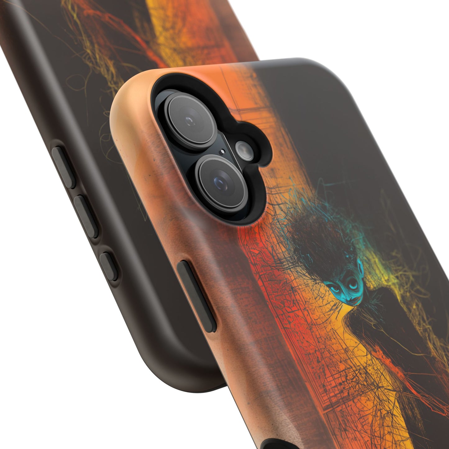 Protective Phone Case – Mystical Character Design