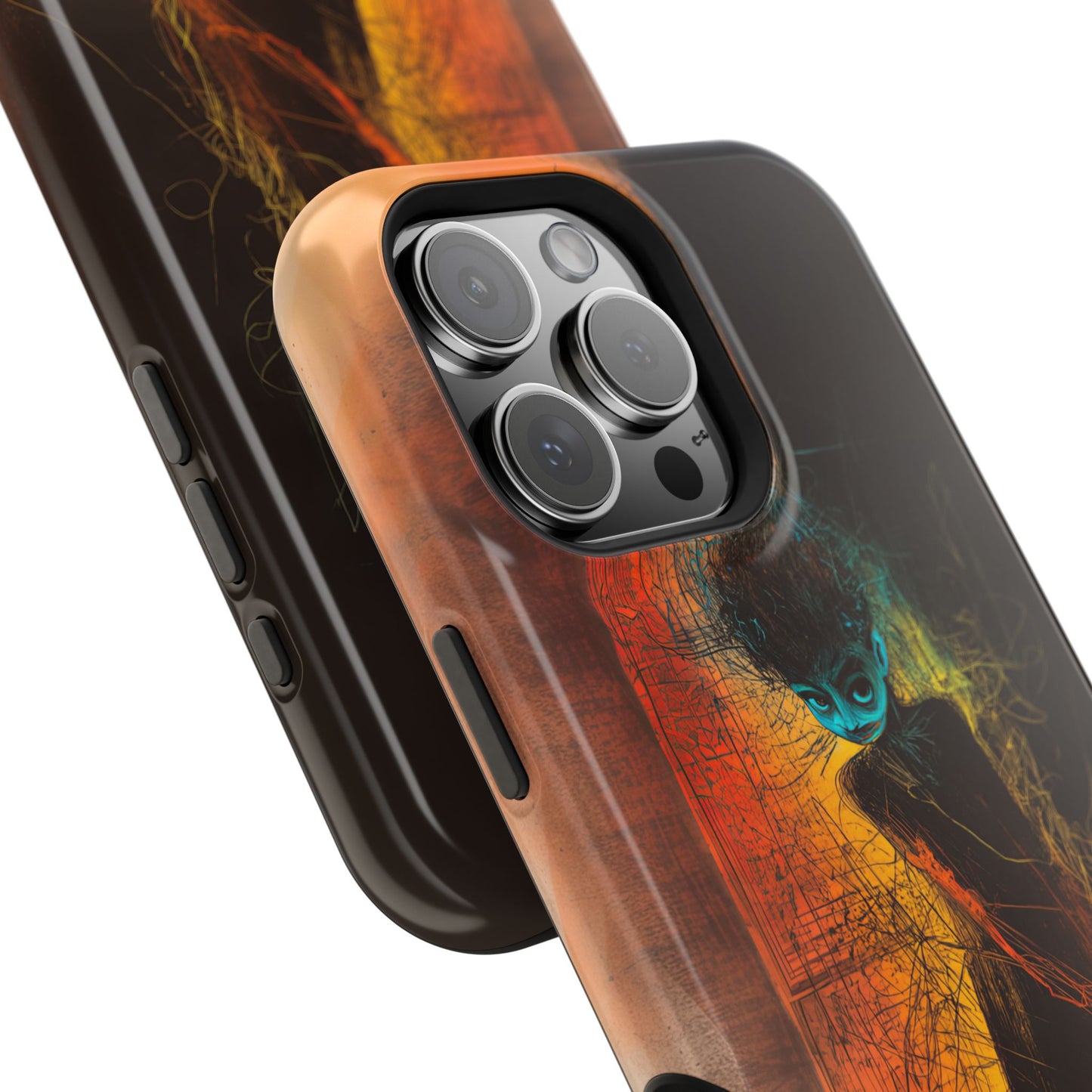 Protective Phone Case – Mystical Character Design