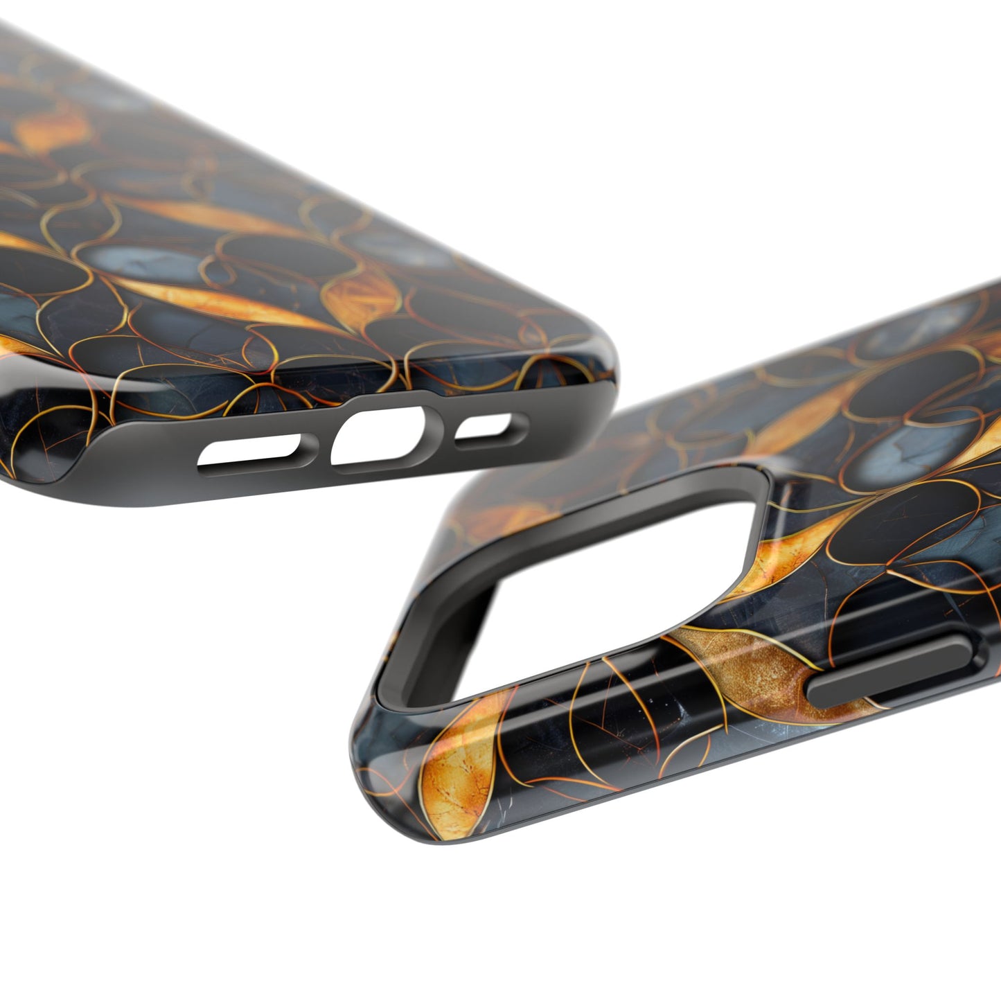 Magnetic Tough Cases -- Golden Petals