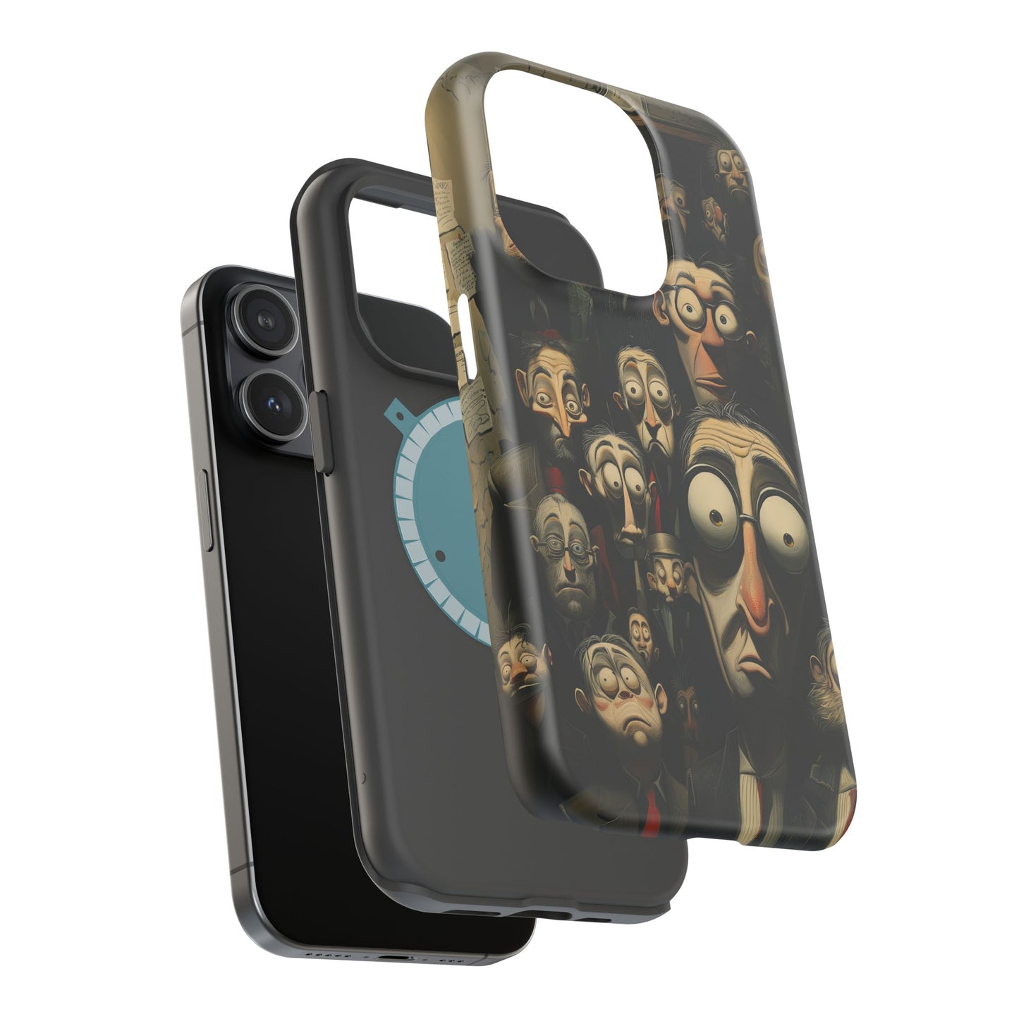 Magnetic Tough Cases -- Curious Onlookers
