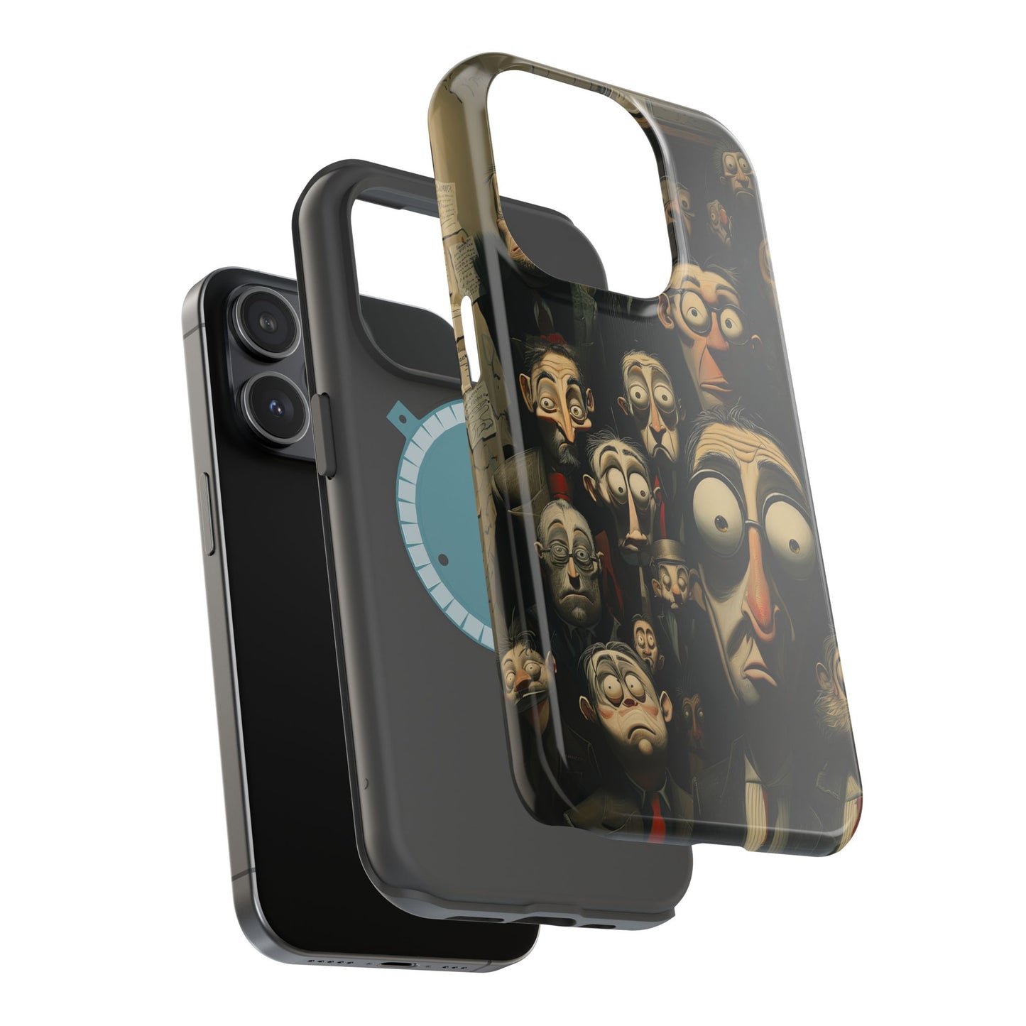 Magnetic Tough Cases -- Curious Onlookers
