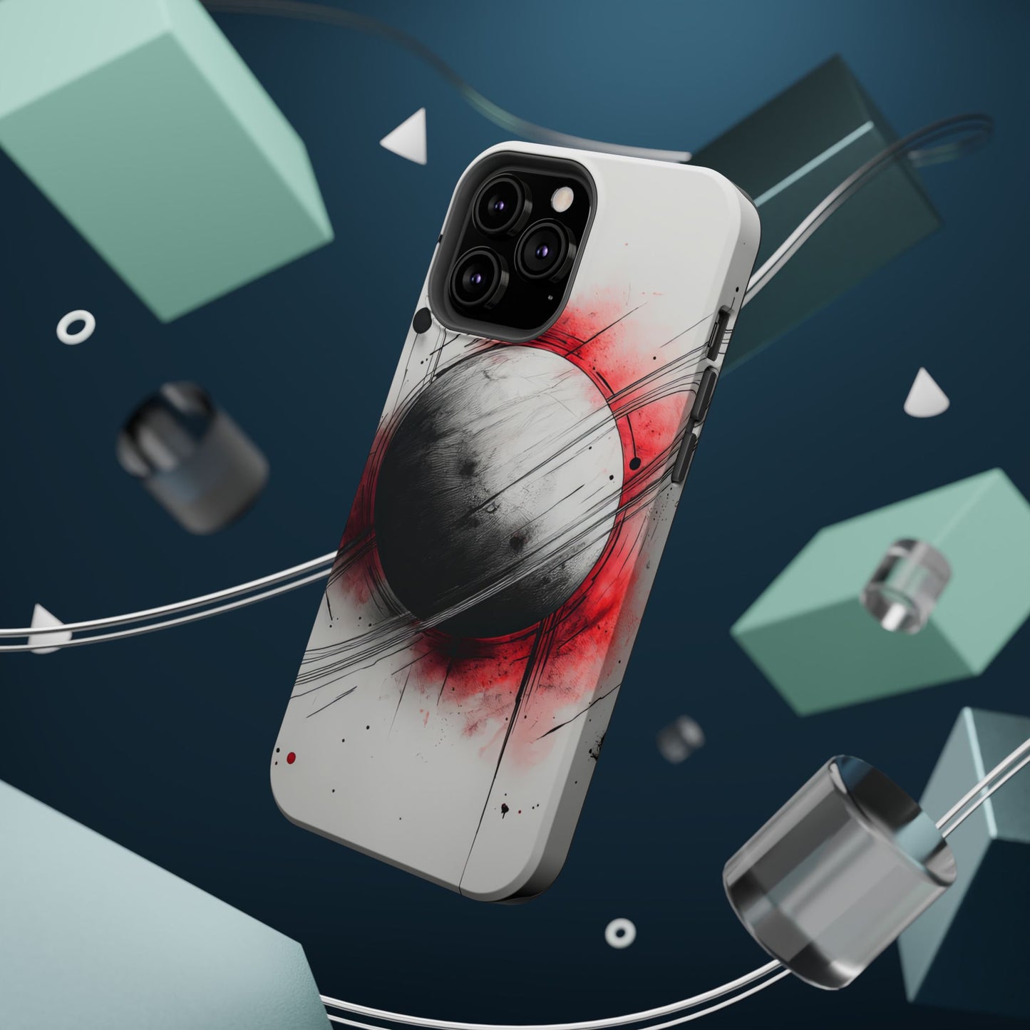 Protective Phone Case – Cosmic Planetary Design