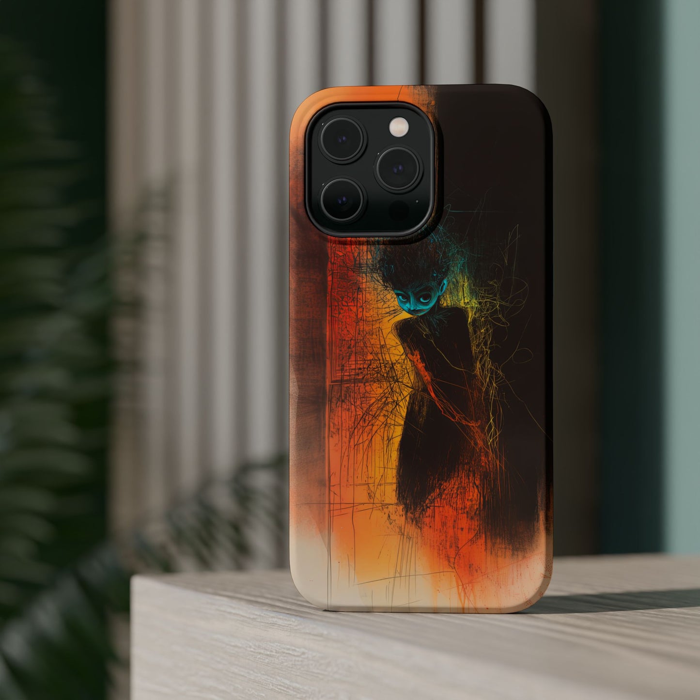 Protective Phone Case – Mystical Character Design