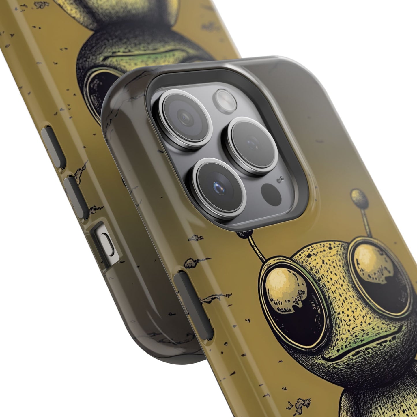 Protective Phone Case – Friendly Alien Design