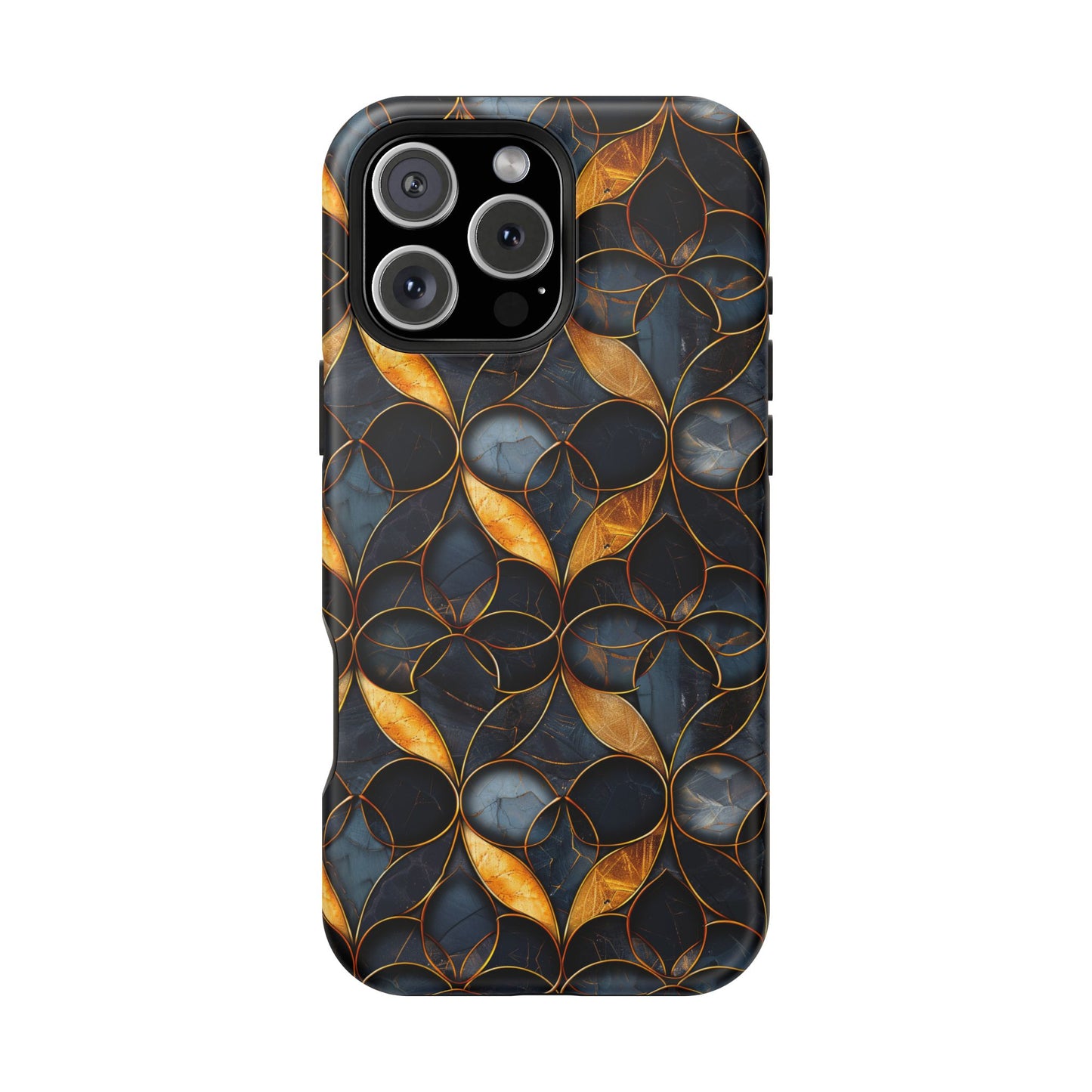 Magnetic Tough Cases -- Golden Petals