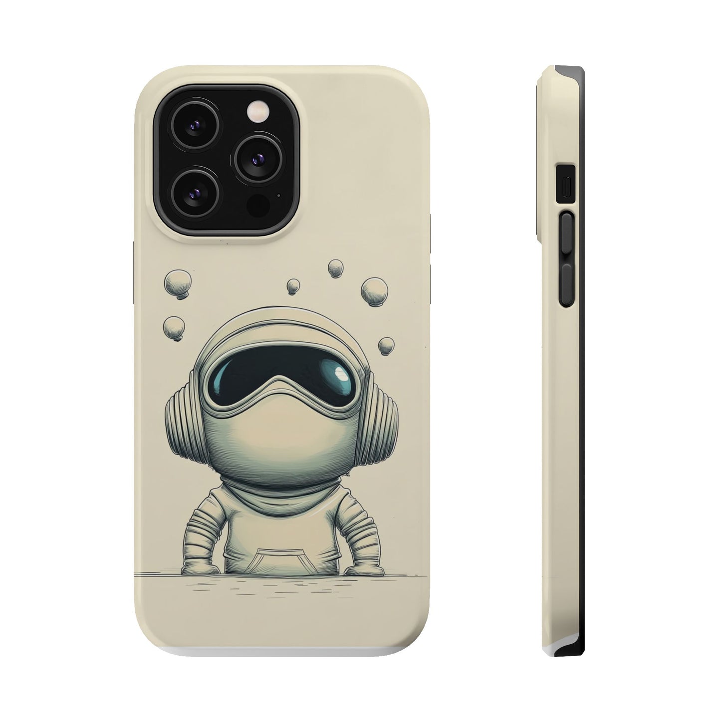 Adorable Astronaut Magnetic Tough Case – MagSafe® Compatible