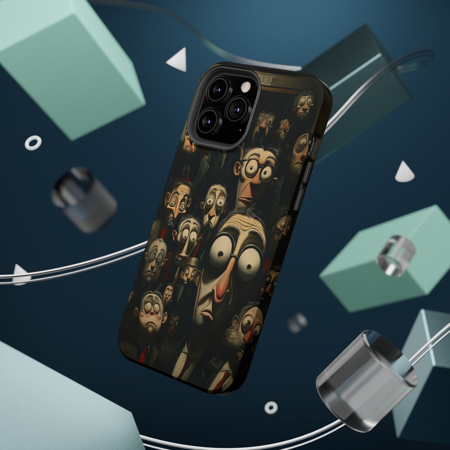 Magnetic Tough Cases -- Curious Onlookers