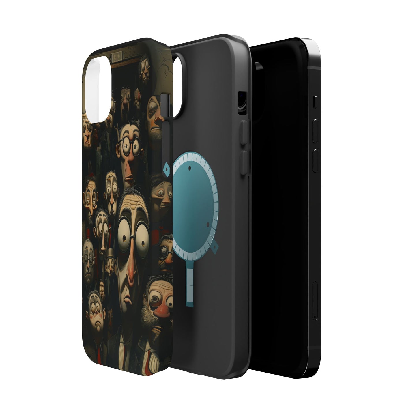 Magnetic Tough Cases -- Curious Onlookers