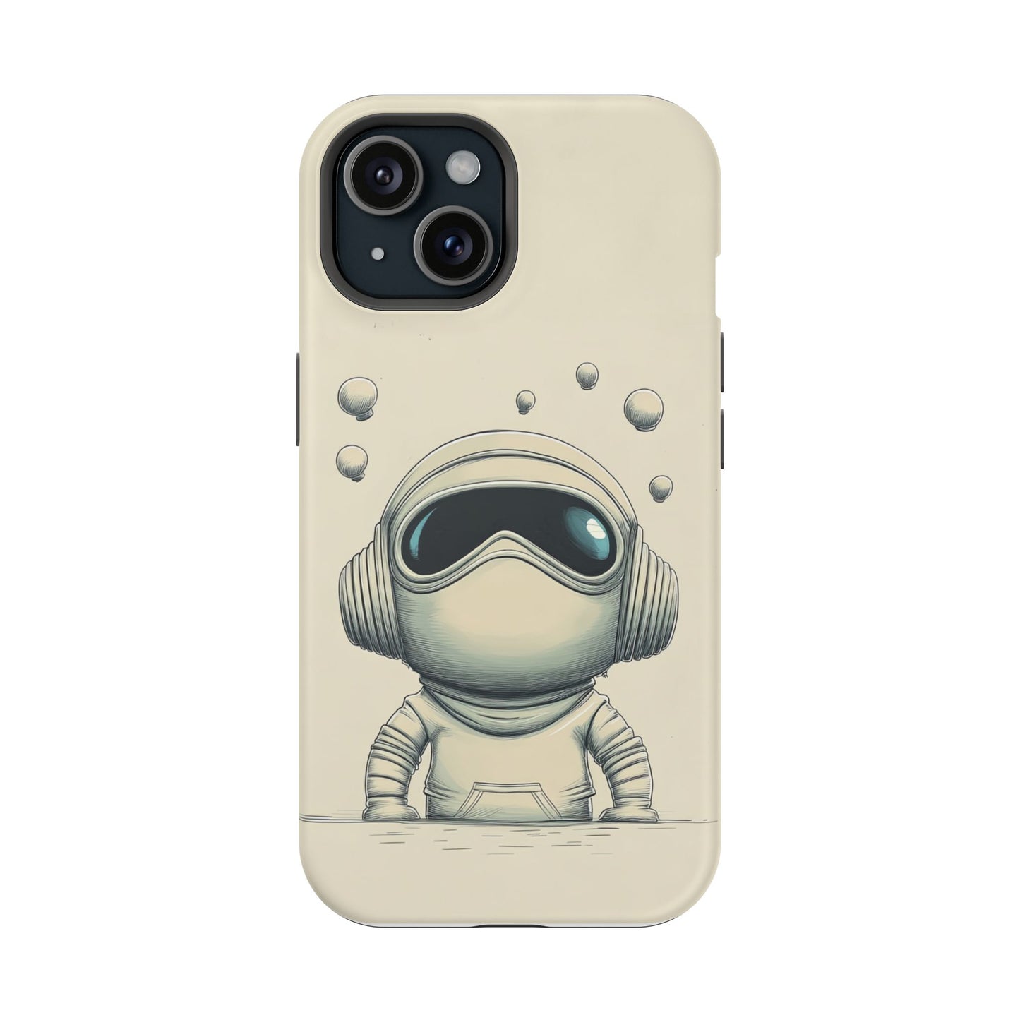 Adorable Astronaut Magnetic Tough Case – MagSafe® Compatible