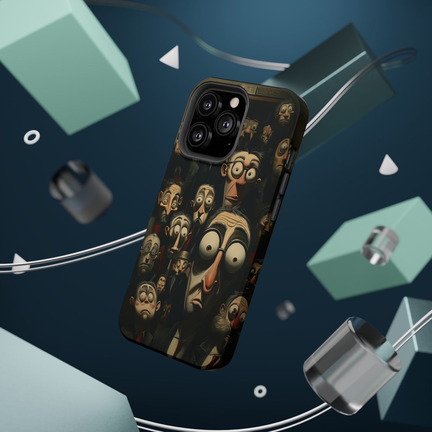 Magnetic Tough Cases -- Curious Onlookers