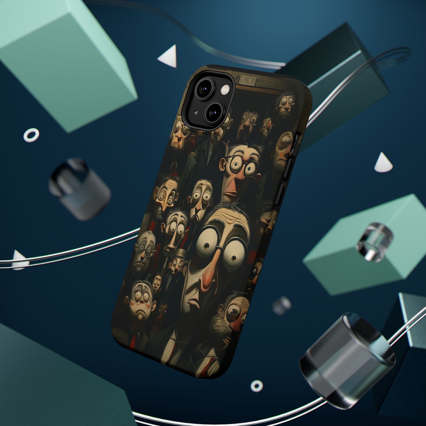 Magnetic Tough Cases -- Curious Onlookers