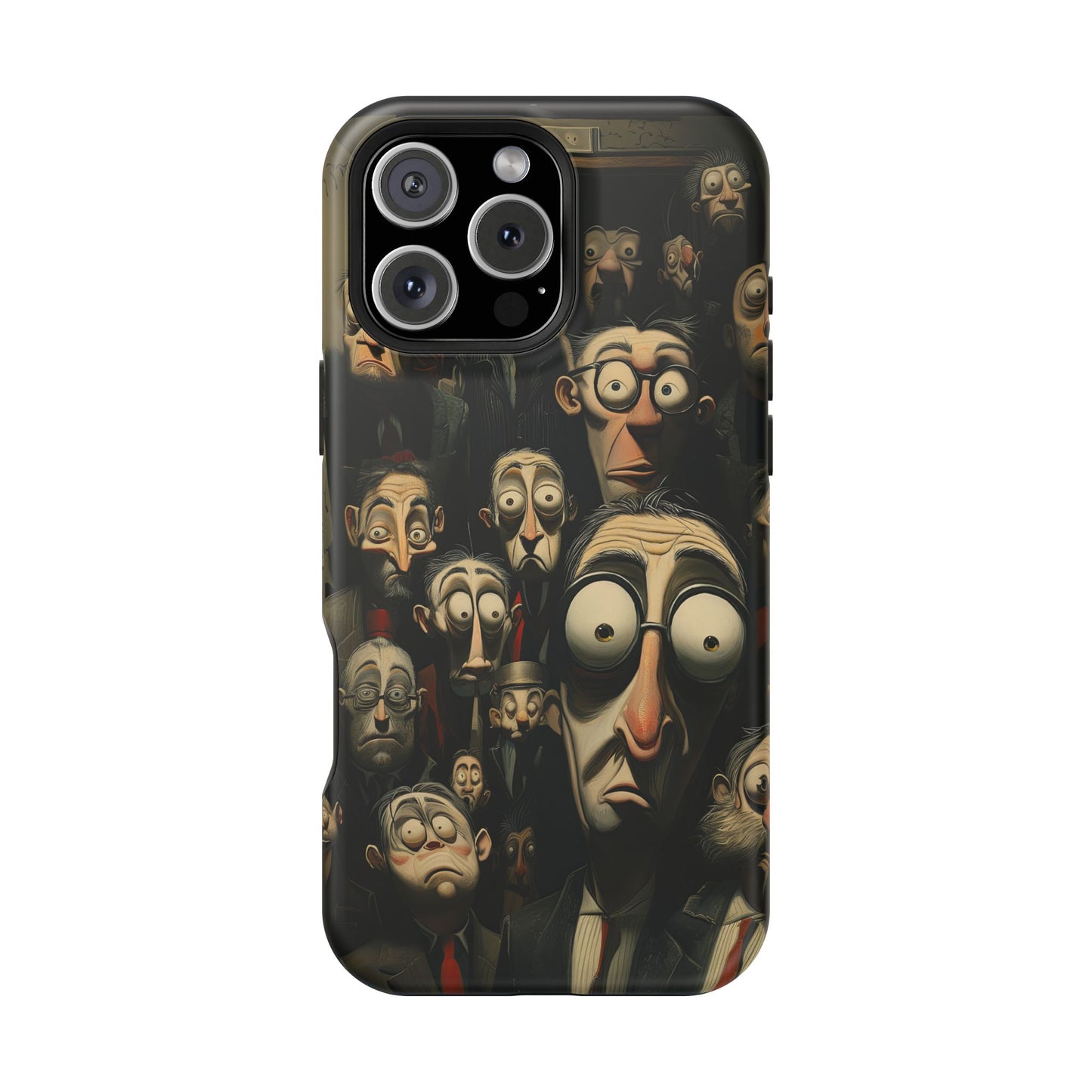 Magnetic Tough Cases -- Curious Onlookers