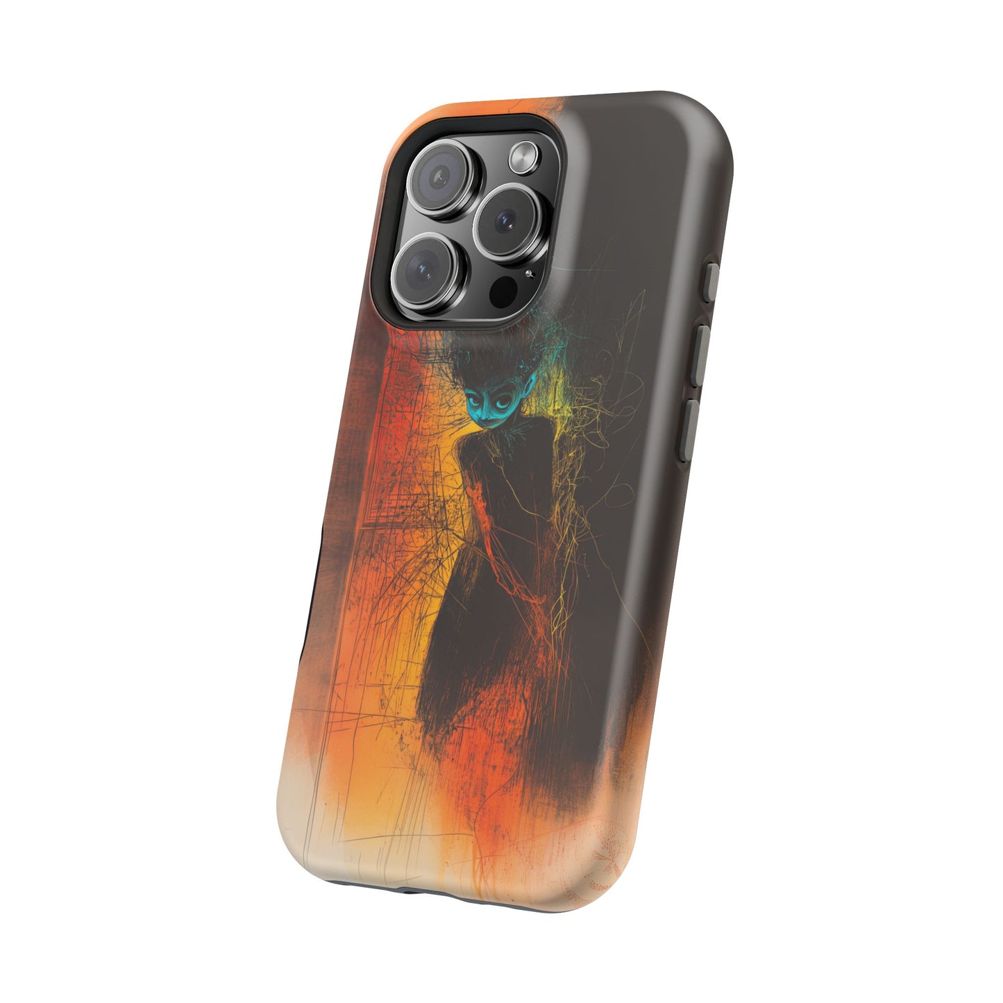 Protective Phone Case – Mystical Character Design