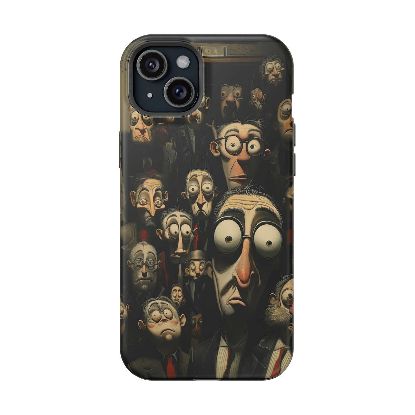 Magnetic Tough Cases -- Curious Onlookers