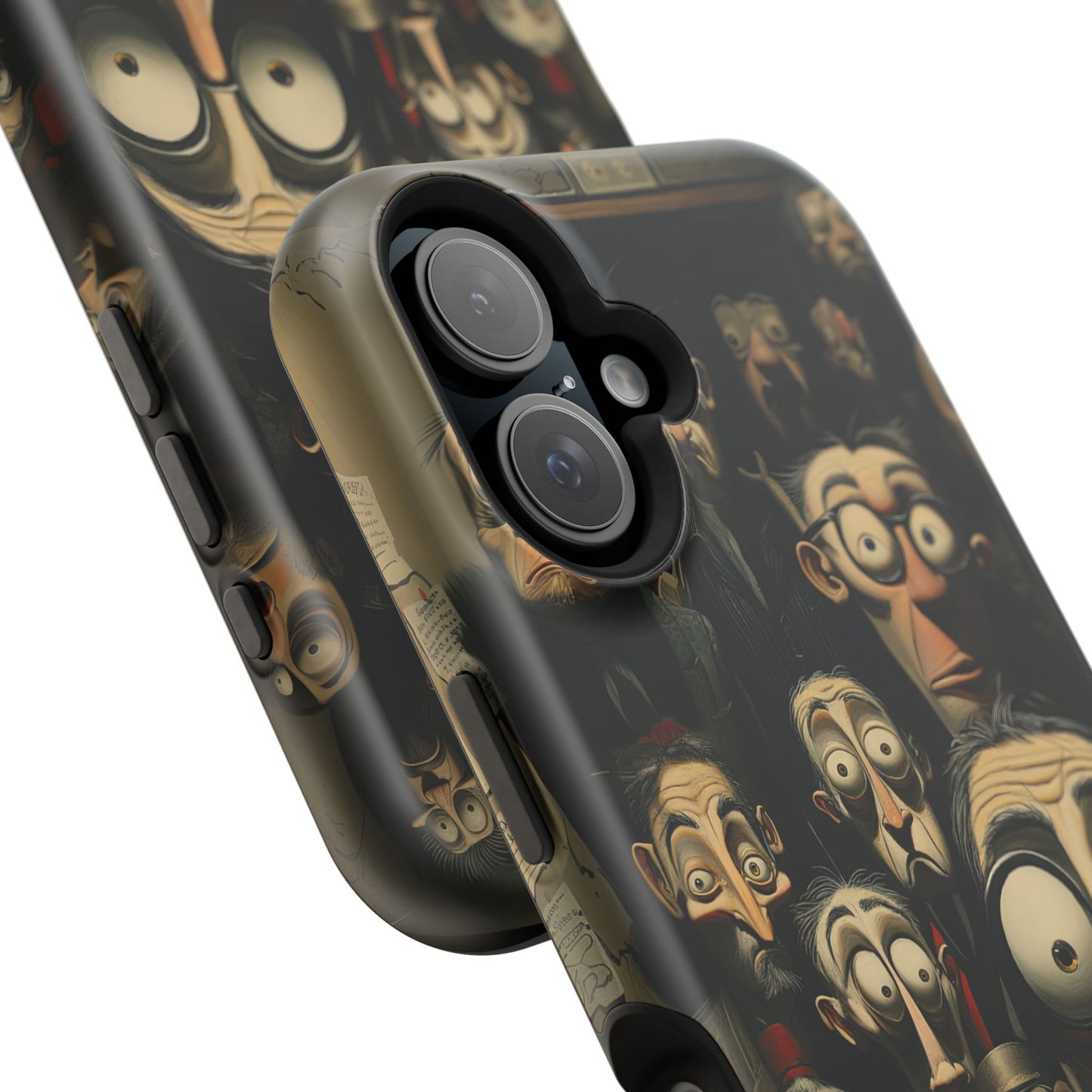 Magnetic Tough Cases -- Curious Onlookers