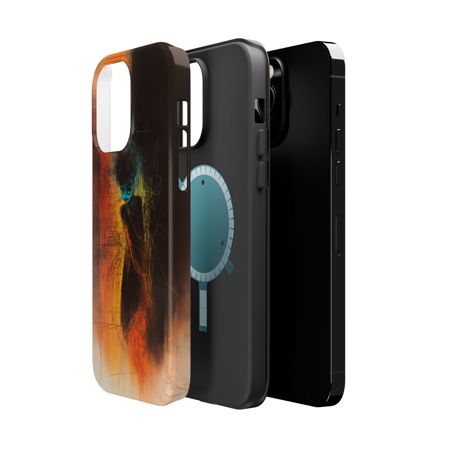Protective Phone Case – Mystical Character Design