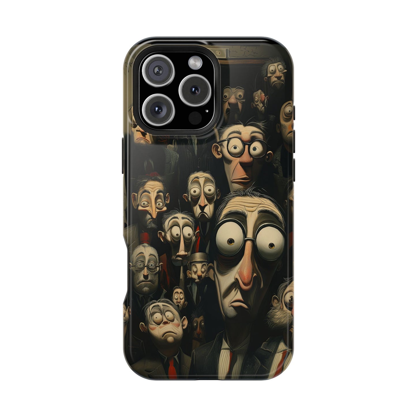 Magnetic Tough Cases -- Curious Onlookers
