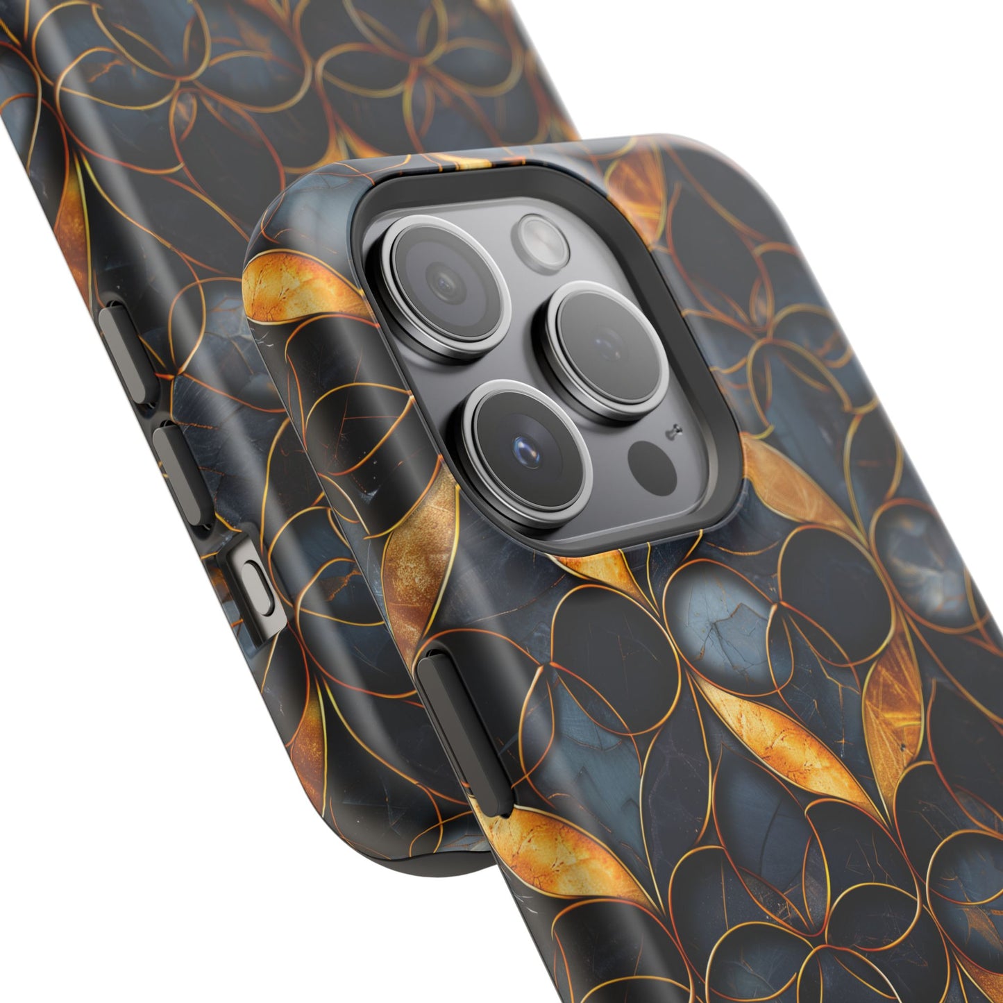 Magnetic Tough Cases -- Golden Petals