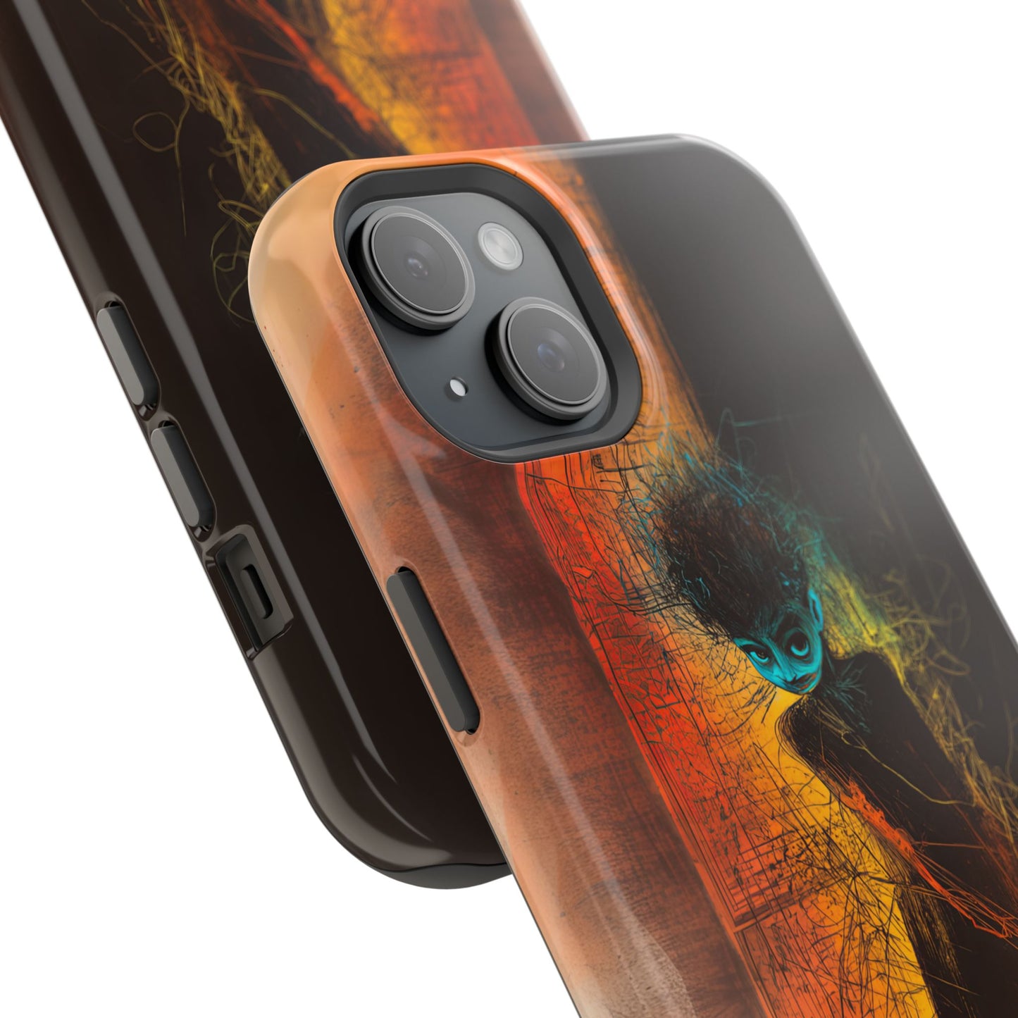 Protective Phone Case – Mystical Character Design