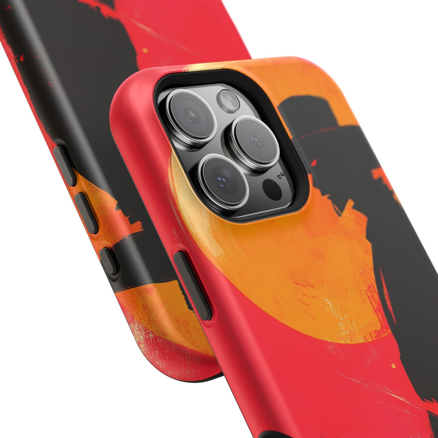 Protective Phone Case – Western Silhouette Design