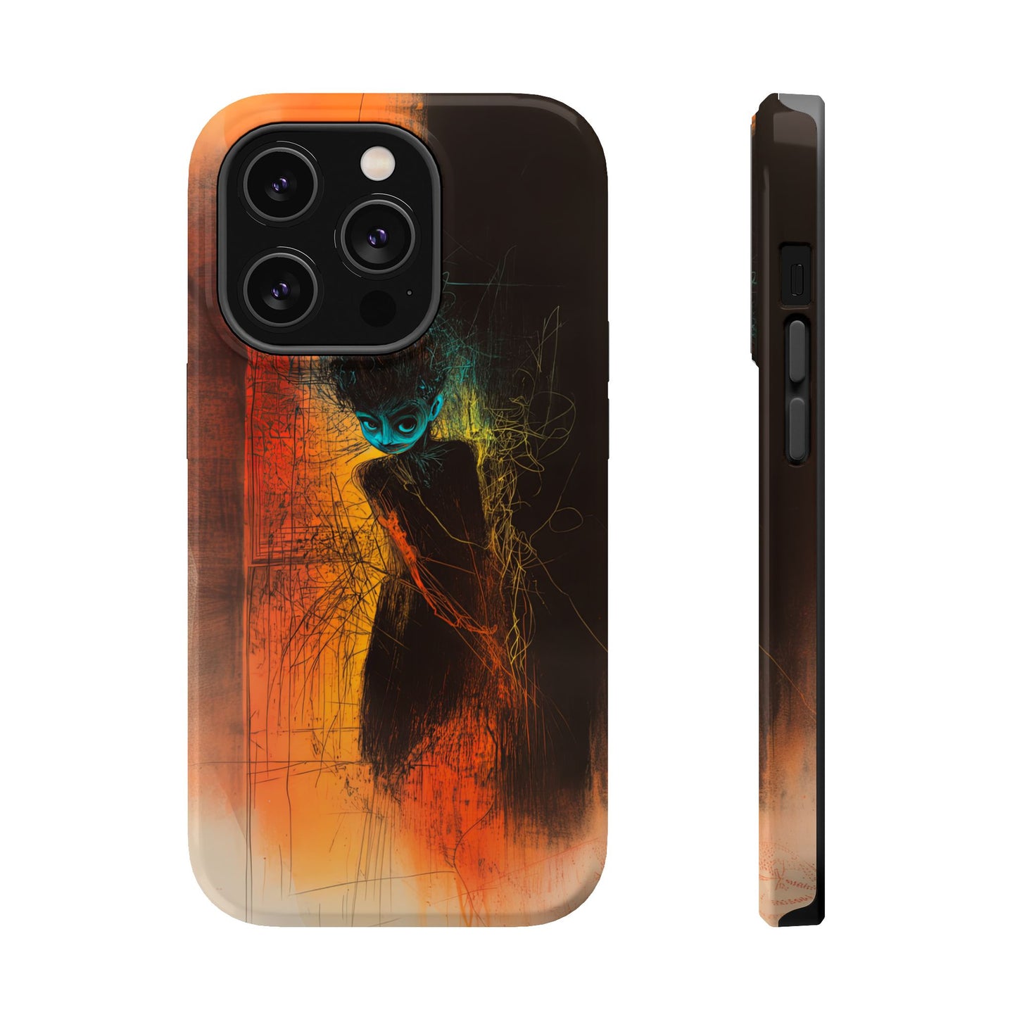 Protective Phone Case – Mystical Character Design
