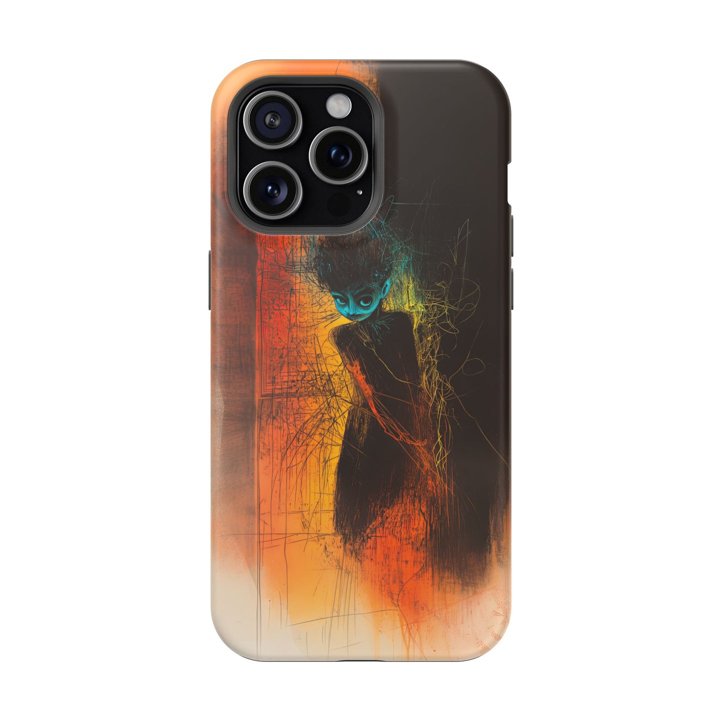 Protective Phone Case – Mystical Character Design