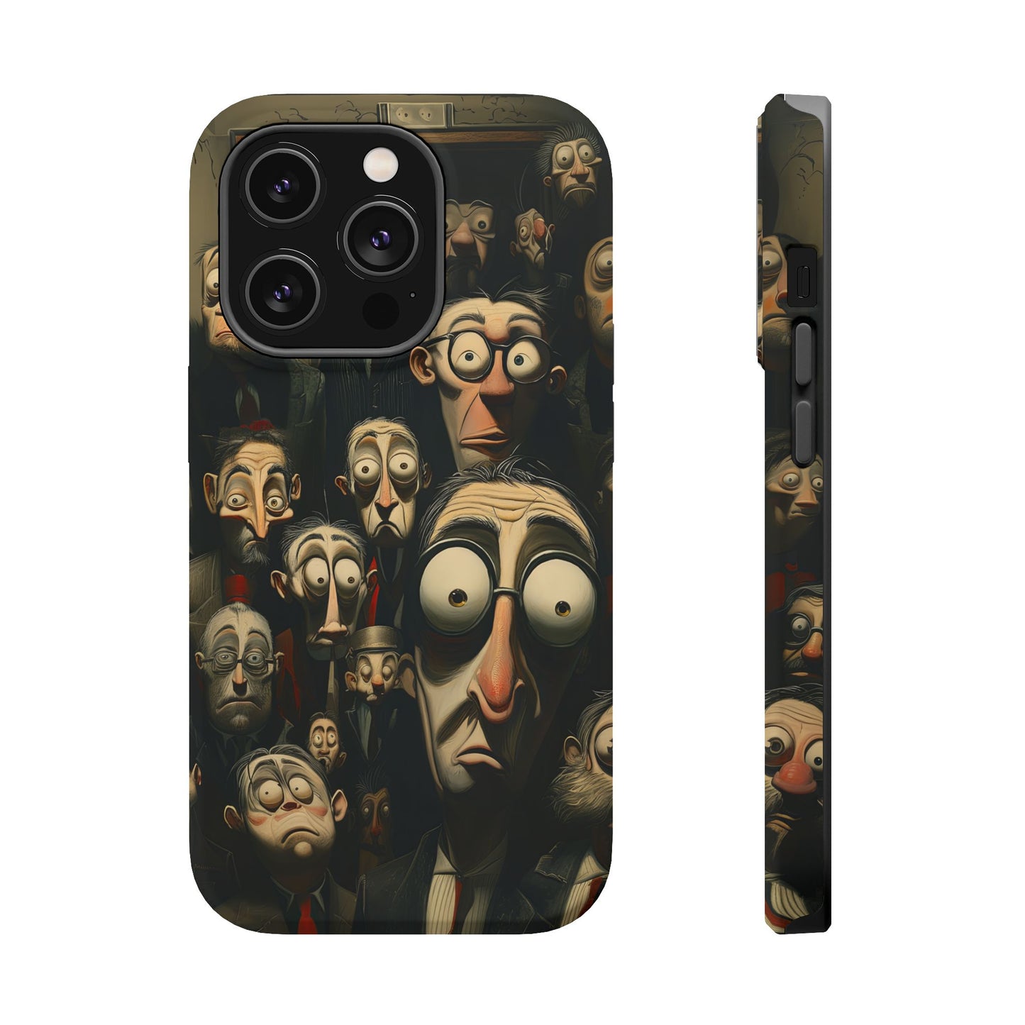 Magnetic Tough Cases -- Curious Onlookers