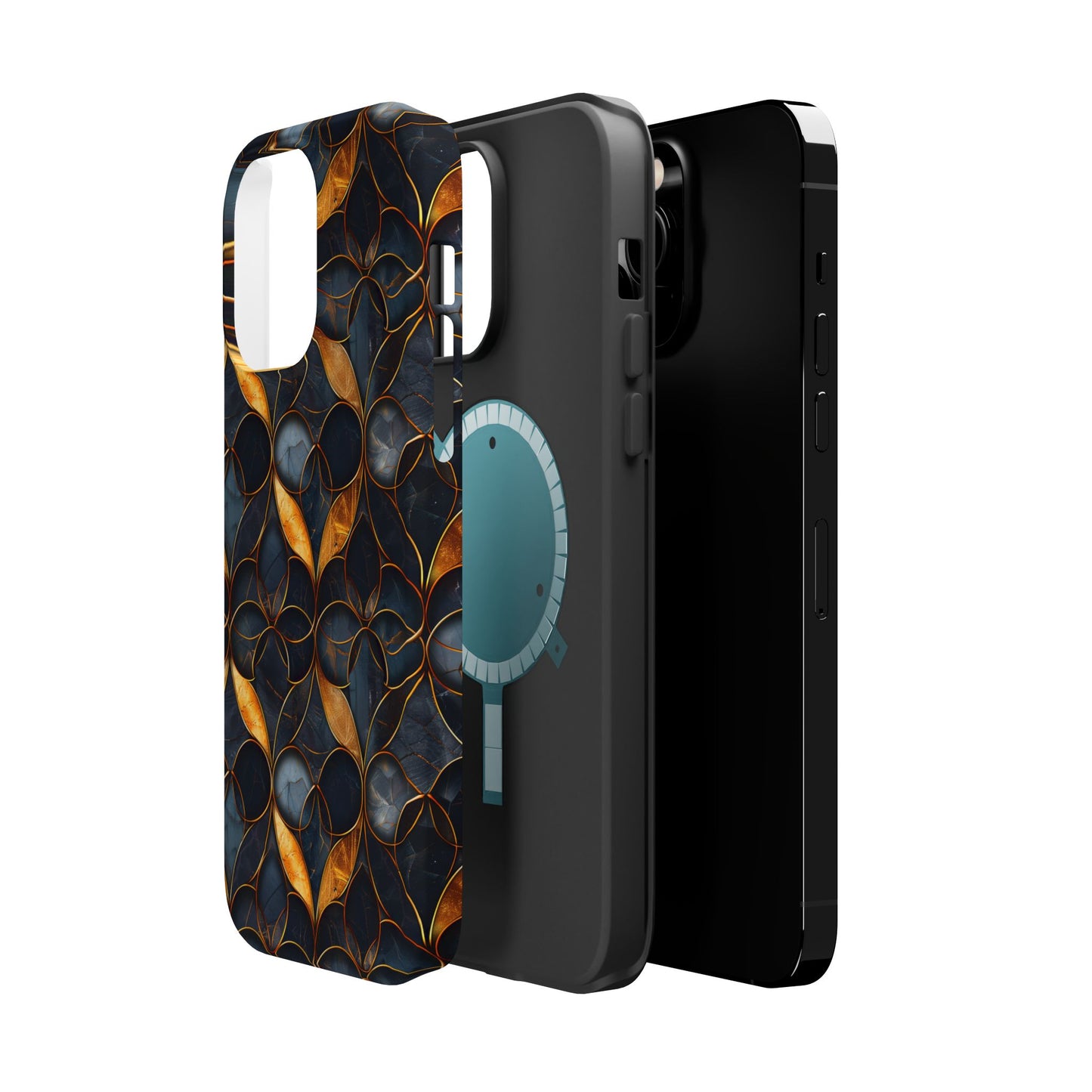 Magnetic Tough Cases -- Golden Petals