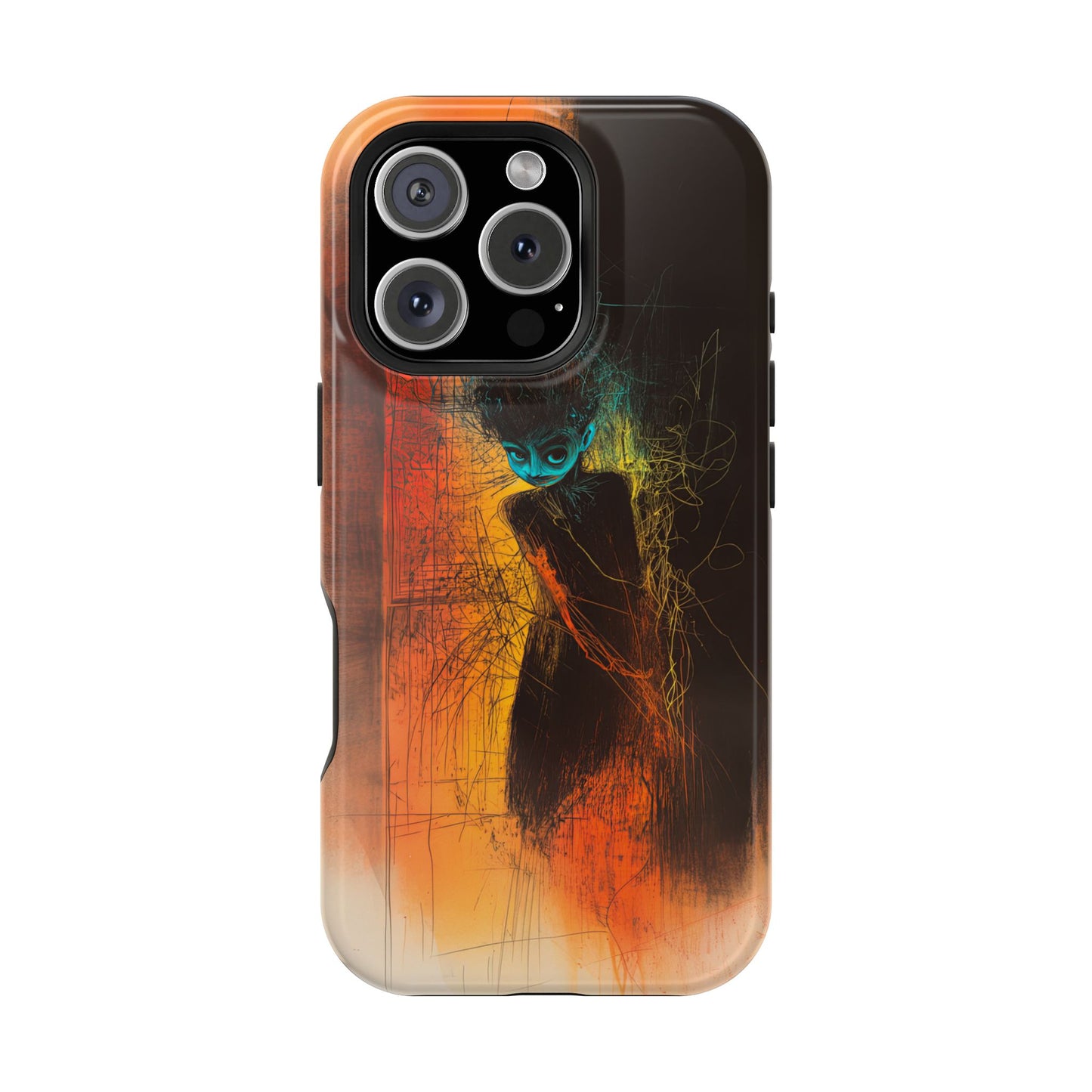 Protective Phone Case – Mystical Character Design