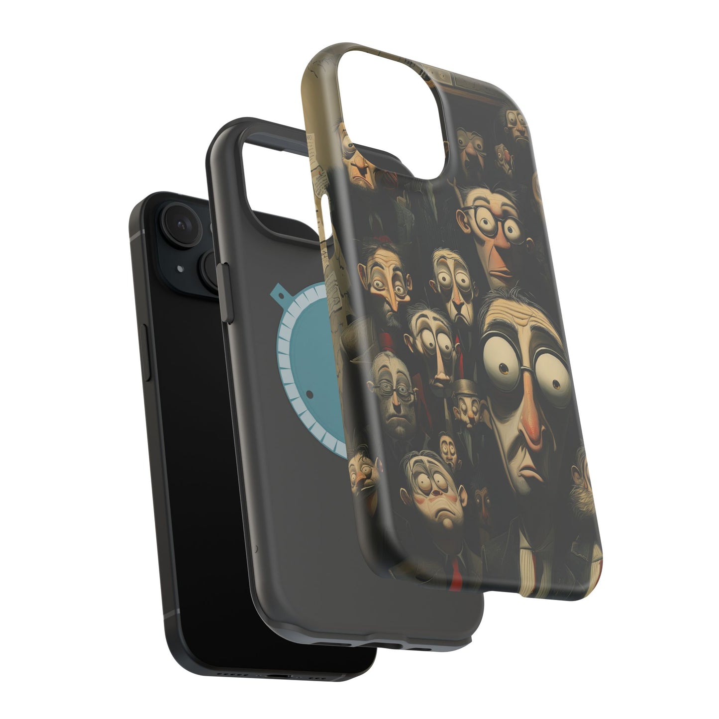 Magnetic Tough Cases -- Curious Onlookers