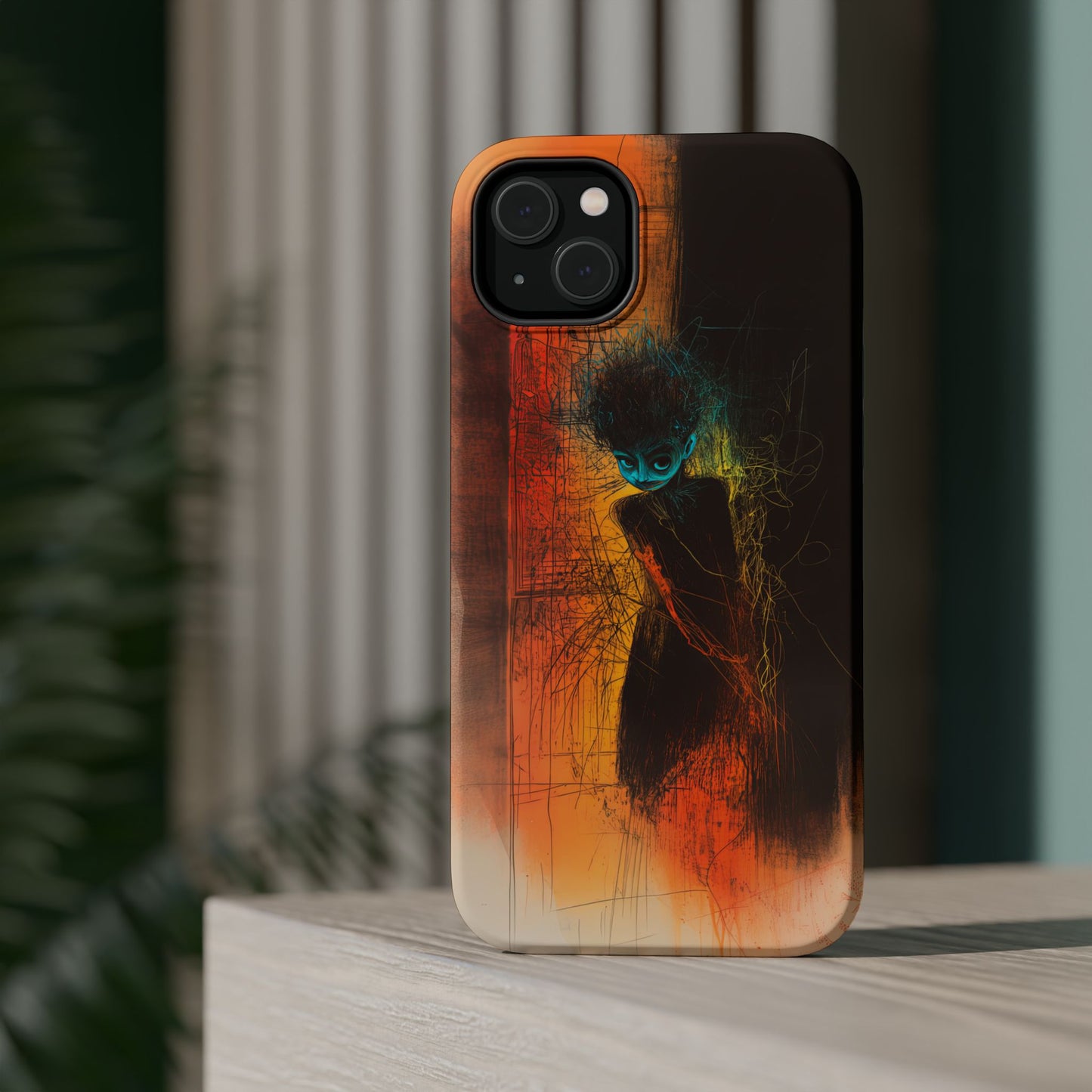 Protective Phone Case – Mystical Character Design