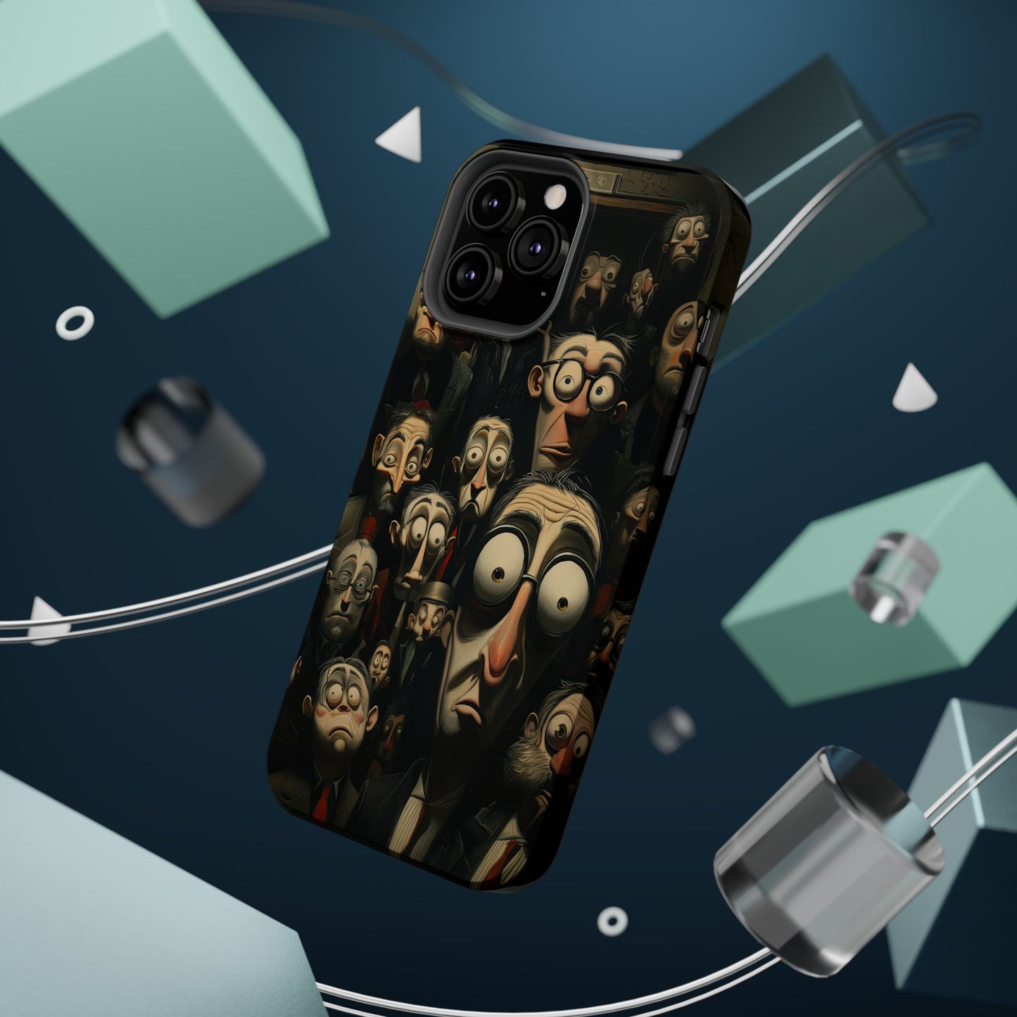 Magnetic Tough Cases -- Curious Onlookers