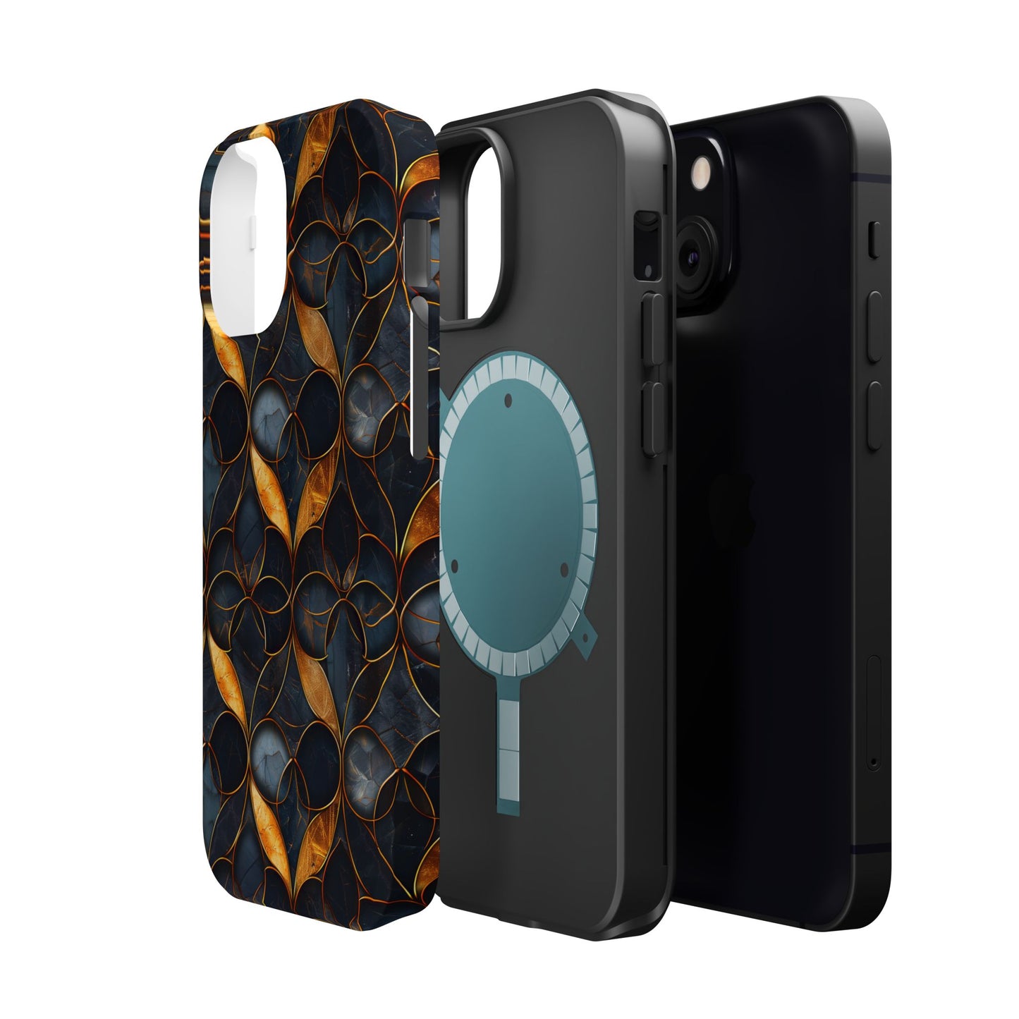 Magnetic Tough Cases -- Golden Petals