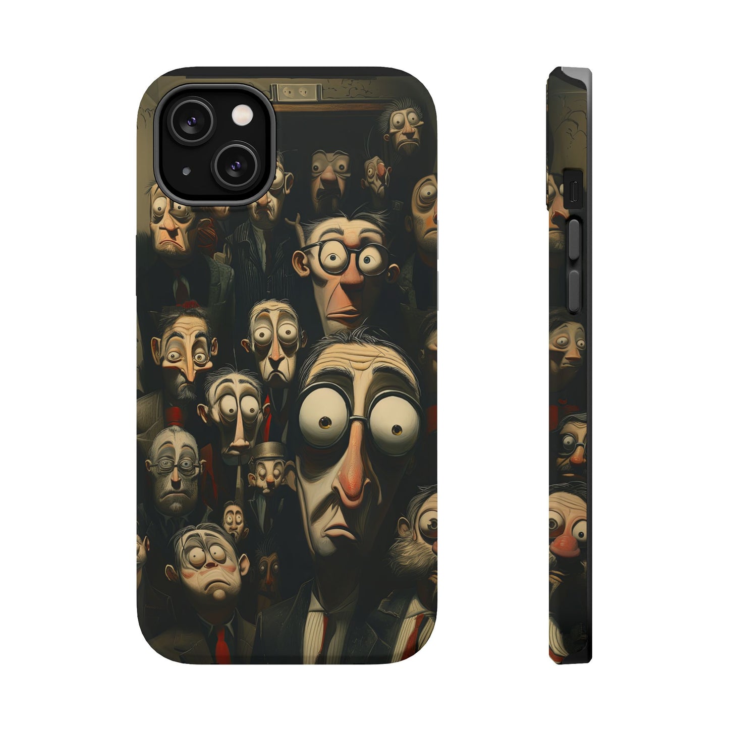 Magnetic Tough Cases -- Curious Onlookers