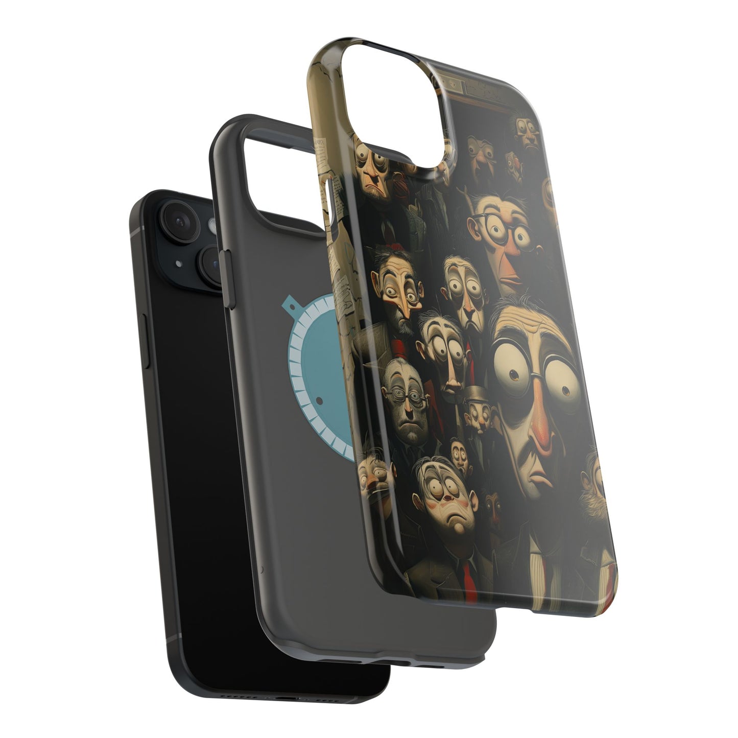 Magnetic Tough Cases -- Curious Onlookers