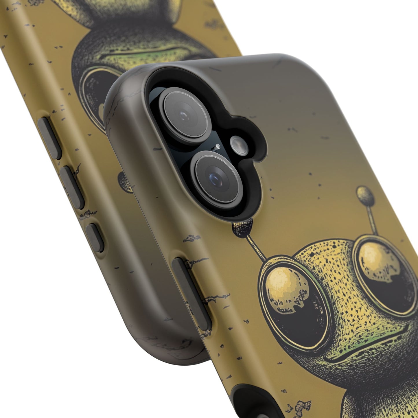 Protective Phone Case – Friendly Alien Design