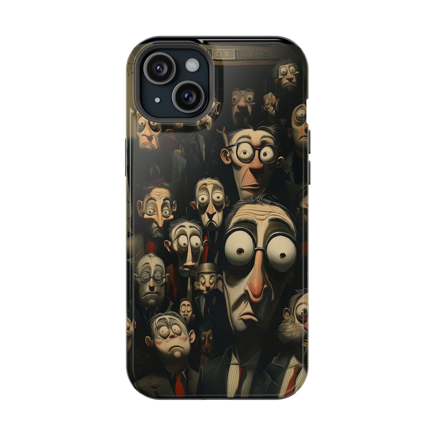 Magnetic Tough Cases -- Curious Onlookers