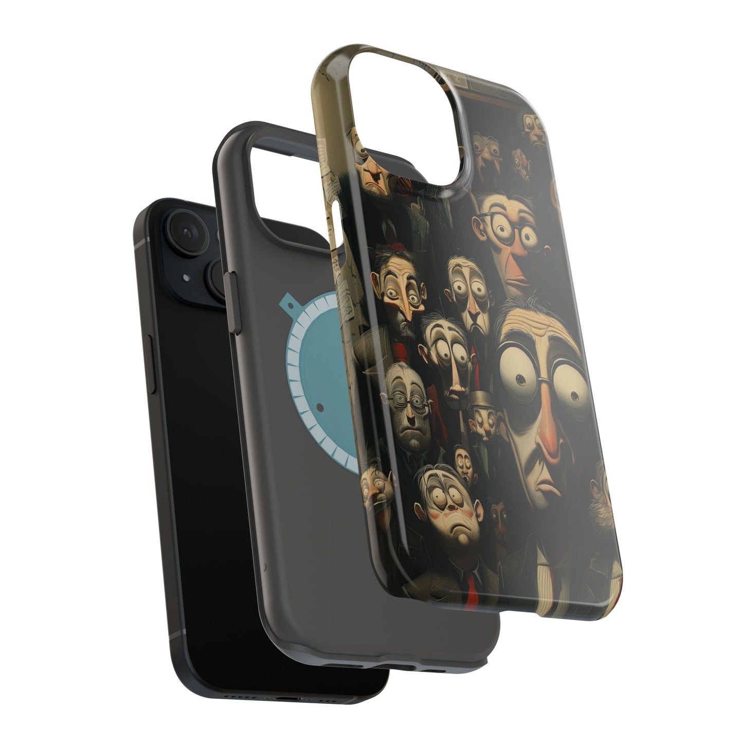 Magnetic Tough Cases -- Curious Onlookers