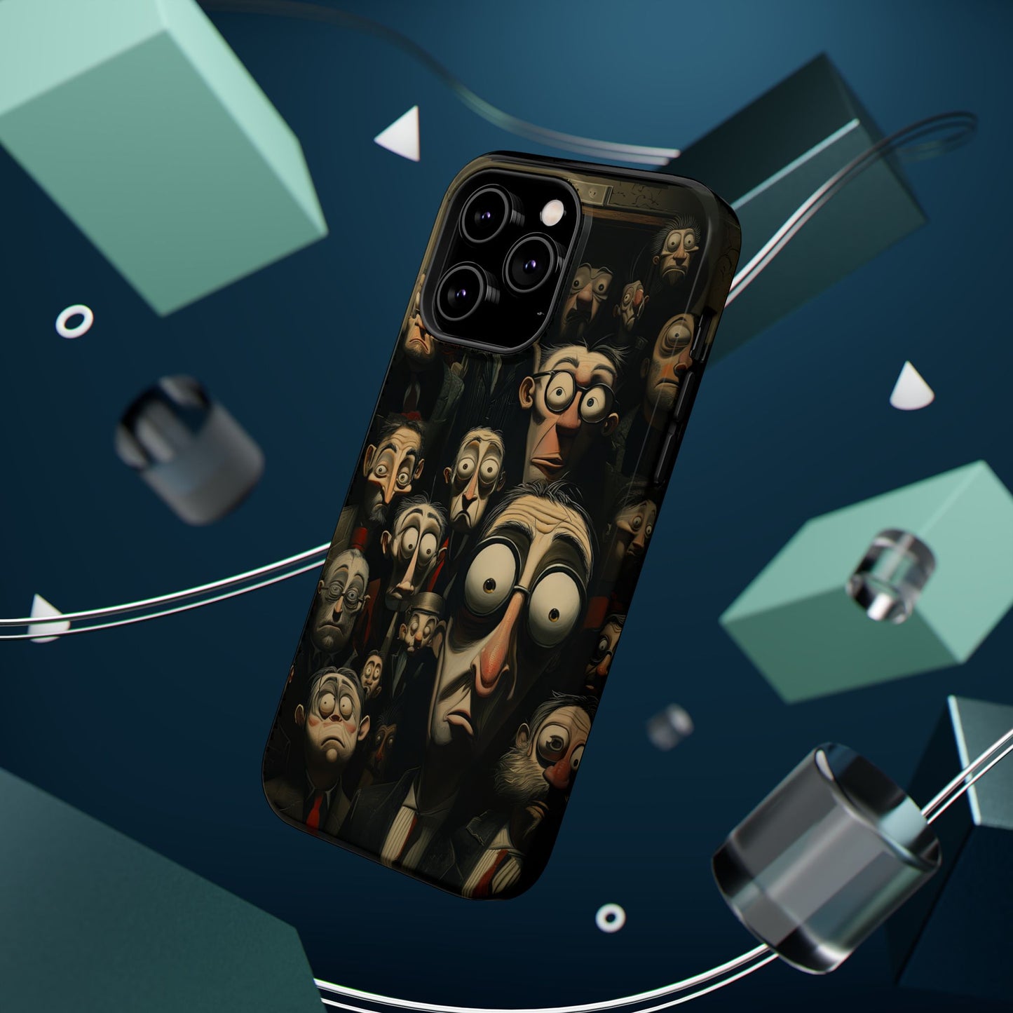 Magnetic Tough Cases -- Curious Onlookers