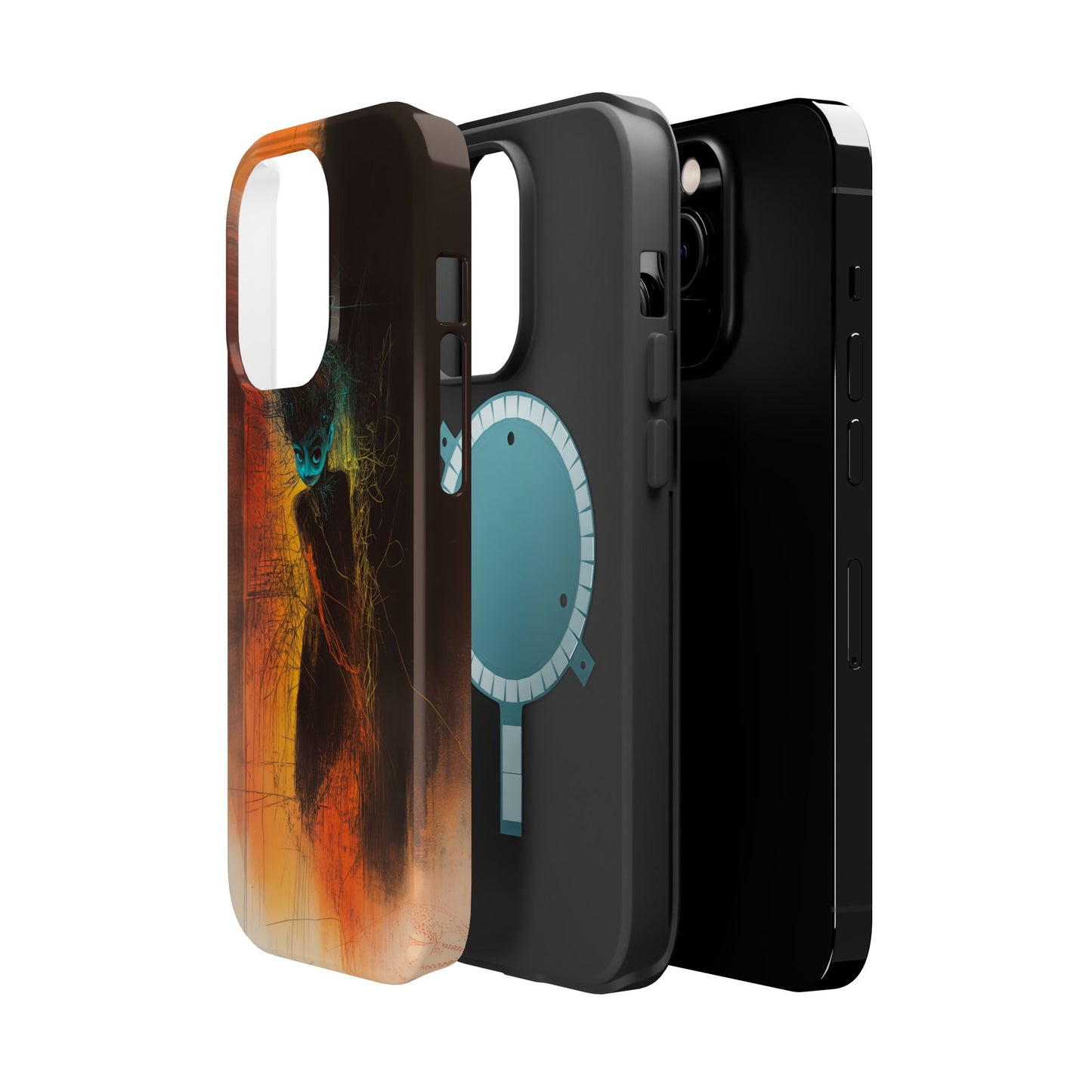 Protective Phone Case – Mystical Character Design