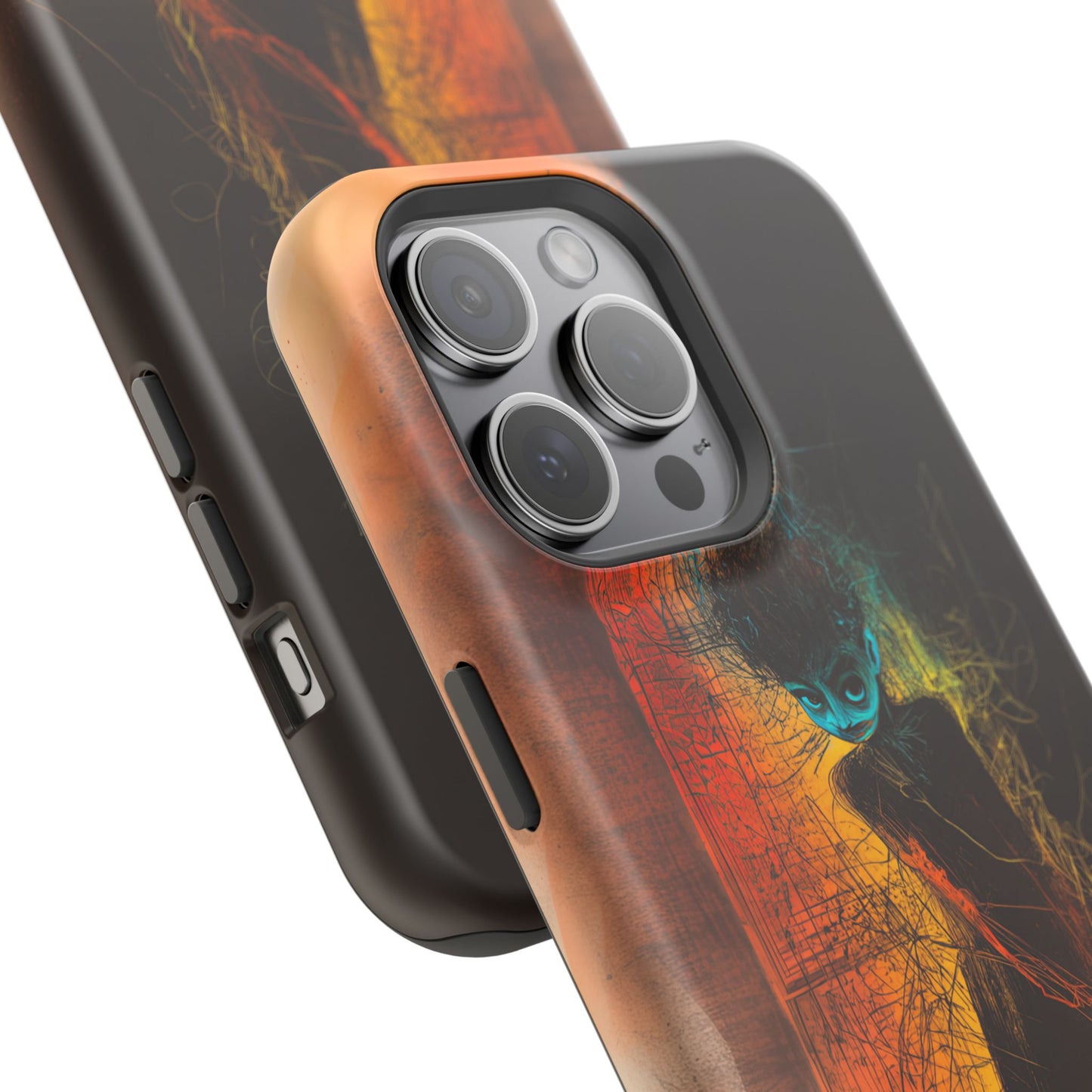 Protective Phone Case – Mystical Character Design
