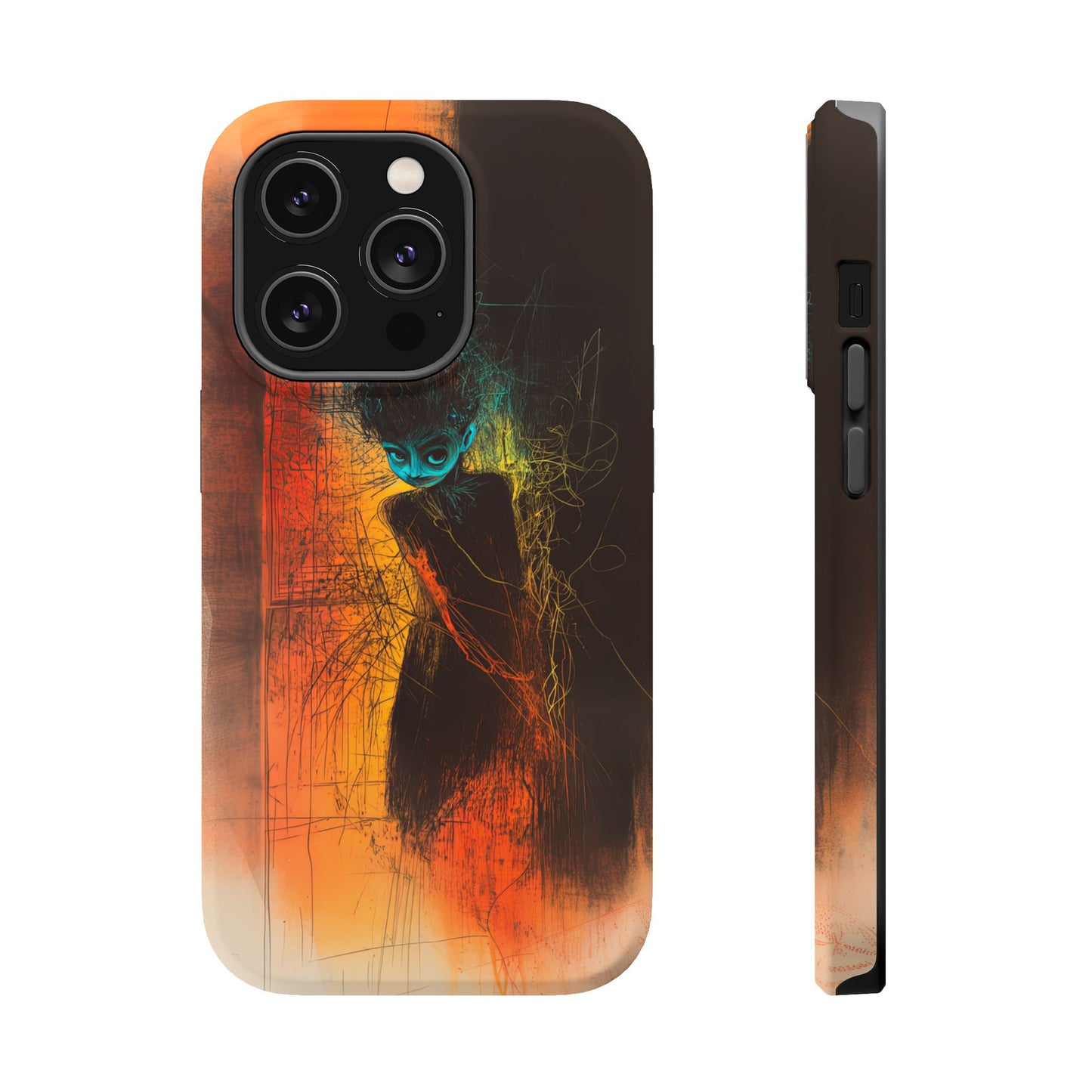 Protective Phone Case – Mystical Character Design
