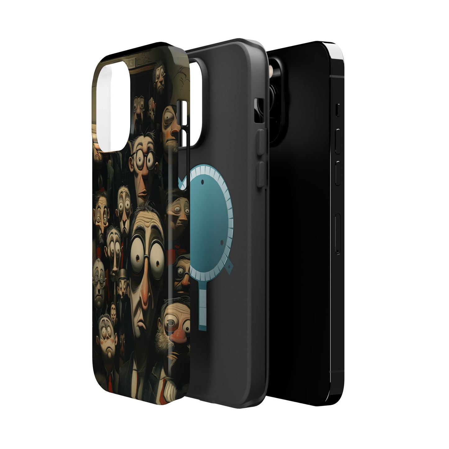 Magnetic Tough Cases -- Curious Onlookers