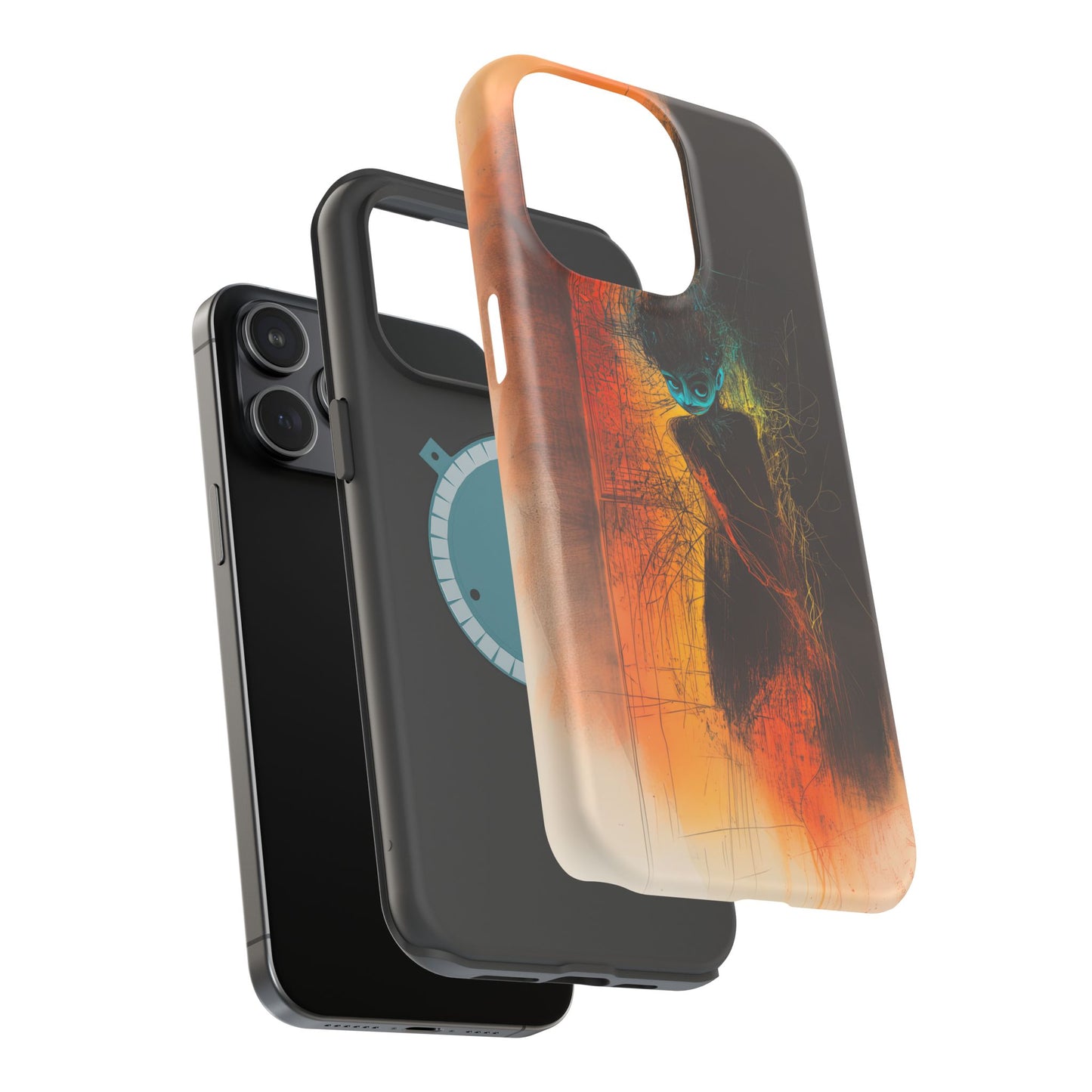 Protective Phone Case – Mystical Character Design