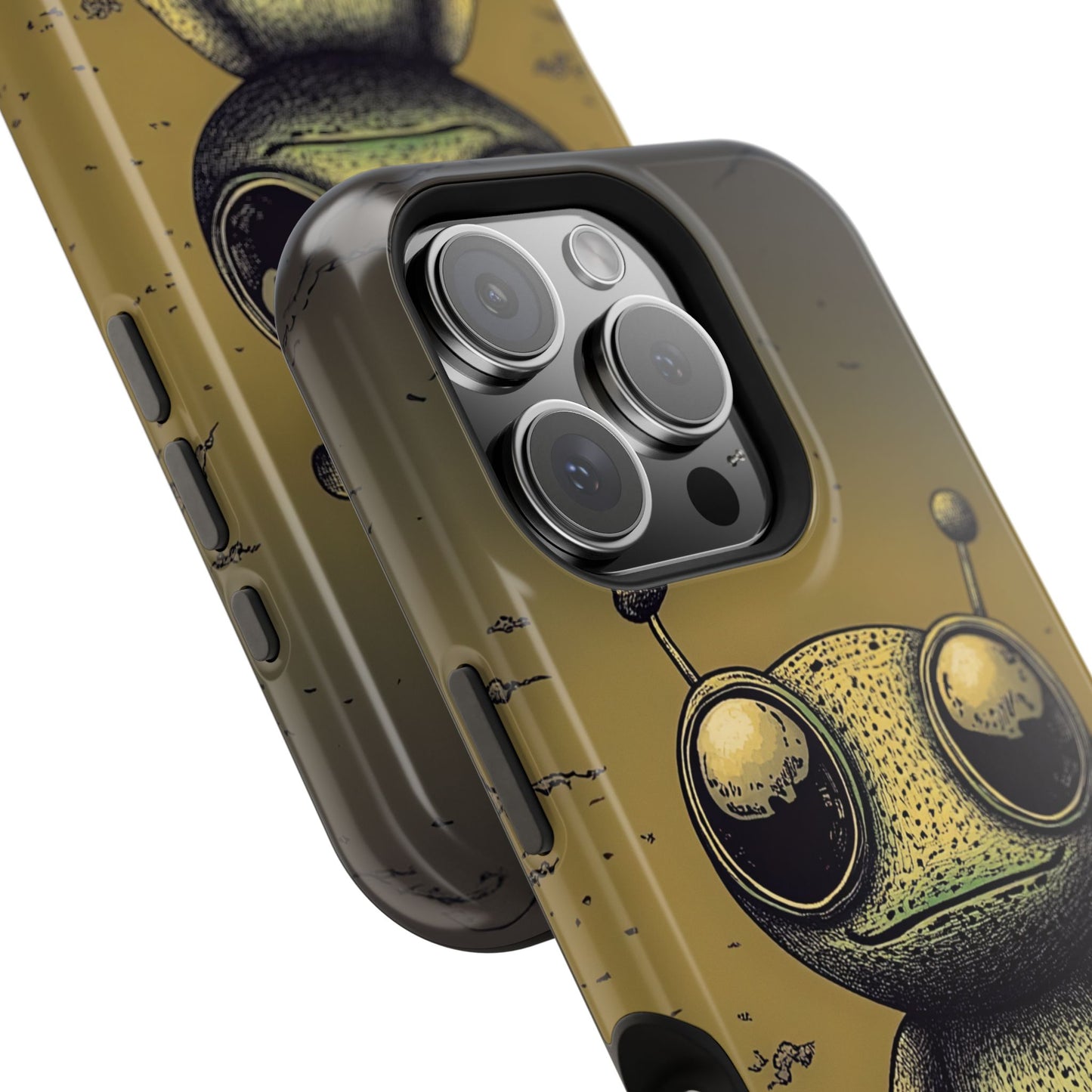 Protective Phone Case – Friendly Alien Design